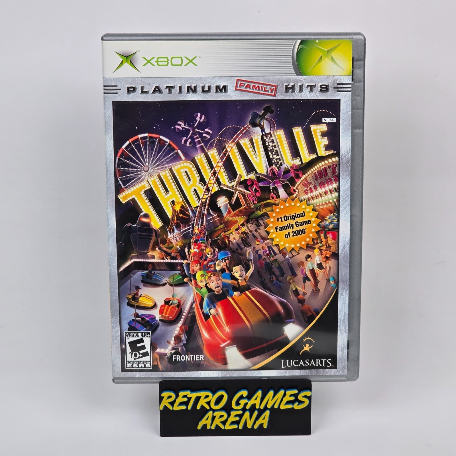 Thrillville (Original Xbox) Platinum Hits CIB COMPLETE