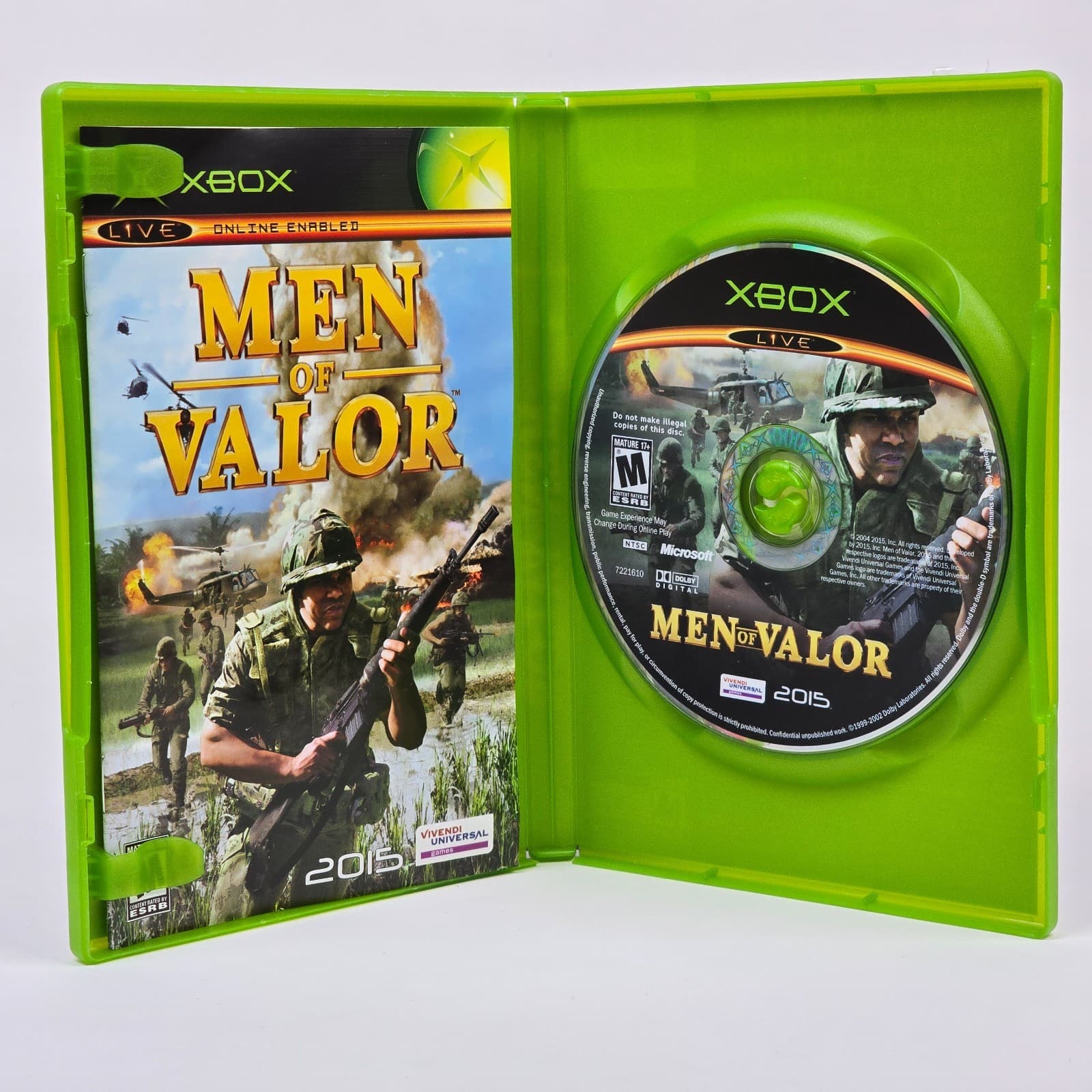 Men of Valor (Original Xbox) CIB COMPLETE - Thumbnail 2