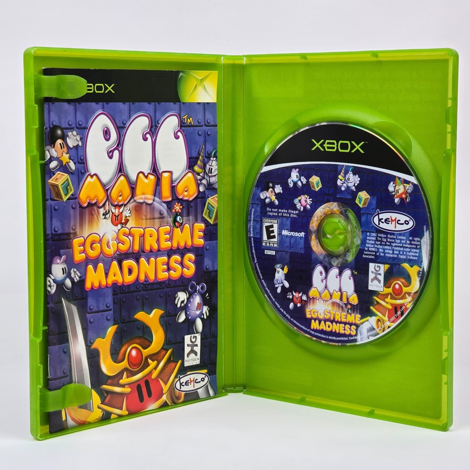 Egg Mania: Eggstreme Madness (Original Xbox) CIB COMPLETE - Thumbnail 2