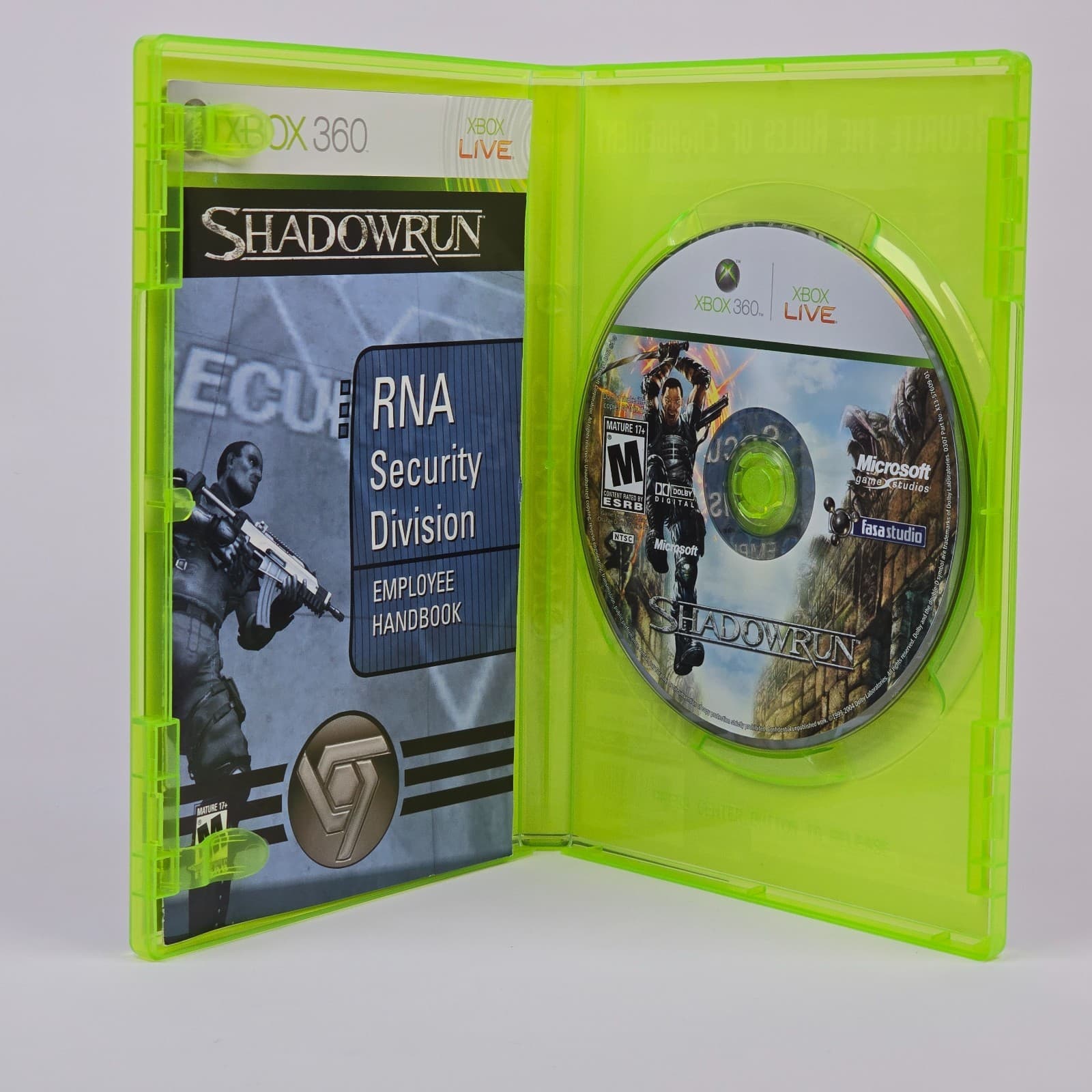 ShadowRun Shadow Run (Xbox 360) CIB COMPLETE - Thumbnail 2