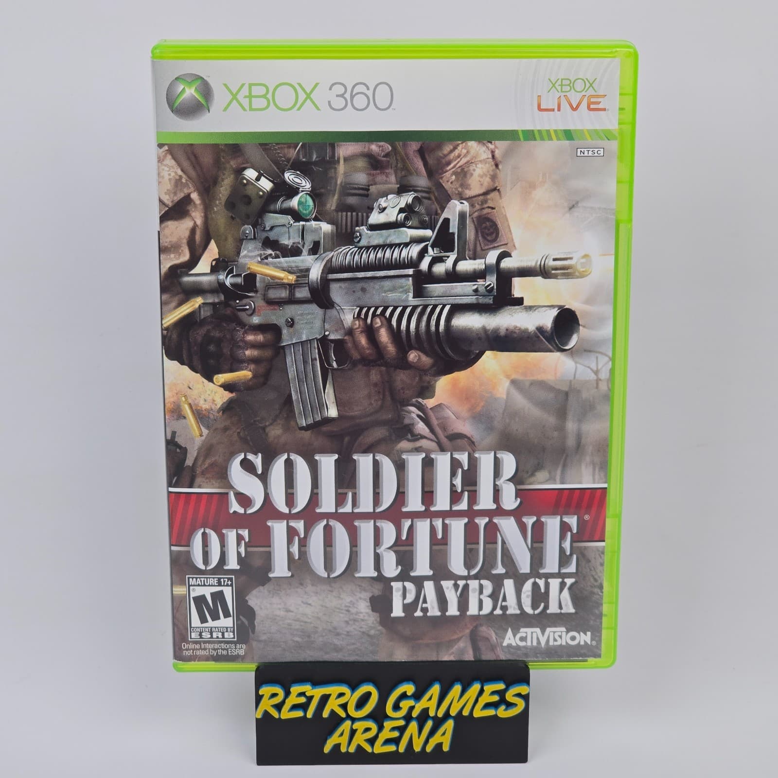 Soldier of Fortune: Payback (Xbox 360) CIB COMPLETE