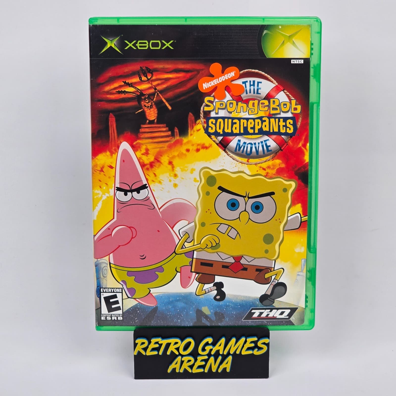 The SpongeBob SquarePants Movie (Original Xbox) Black Label Case & Disc
