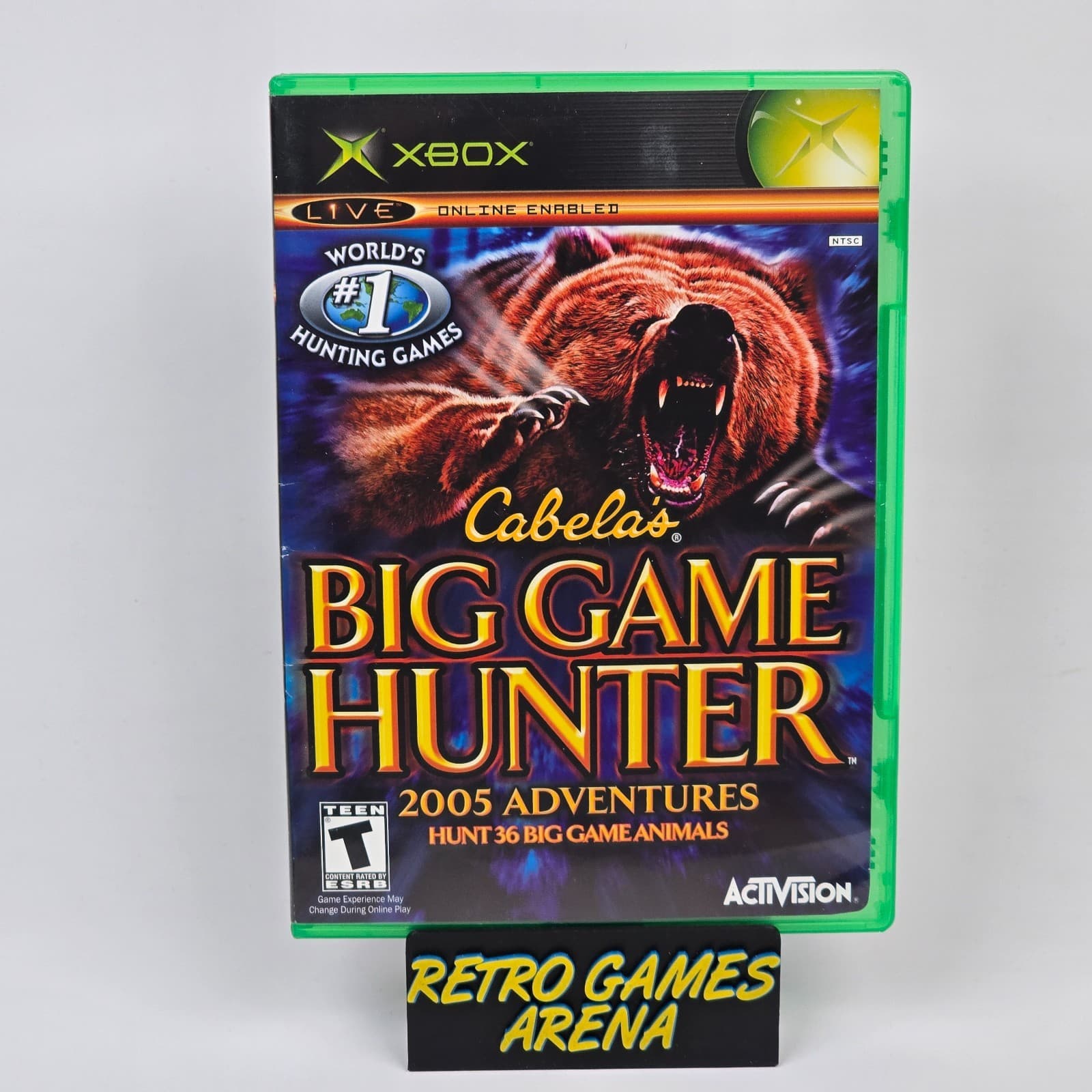 Cabela's Big Game Hunter: 2005 Adventures (Original Xbox) Case & Disc