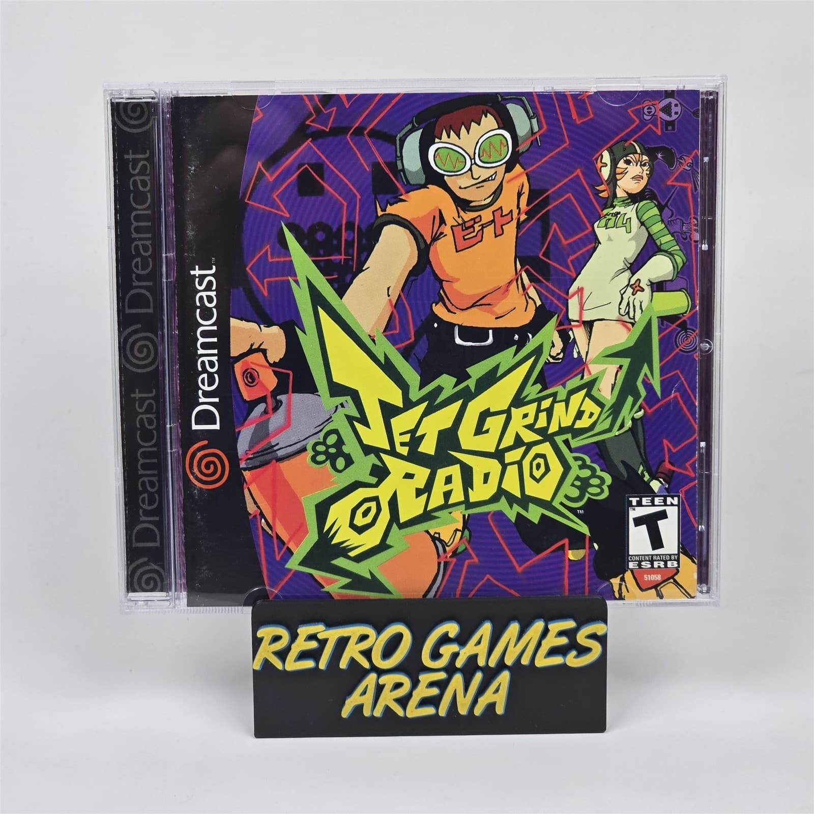 Jet Grind Radio (Sega Dreamcast) CIB COMPLETE