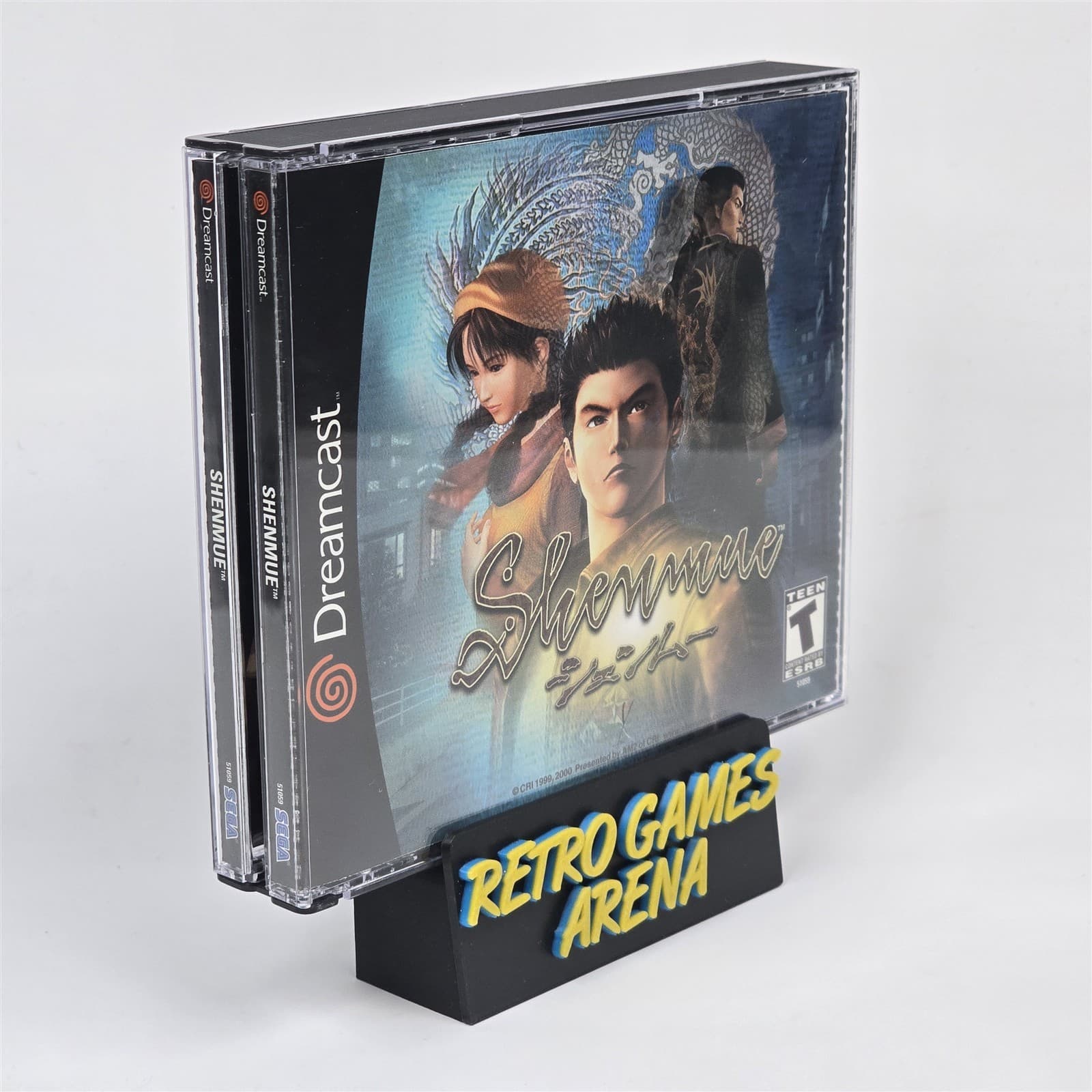 Shenmue (Sega Dreamcast) Case & Discs