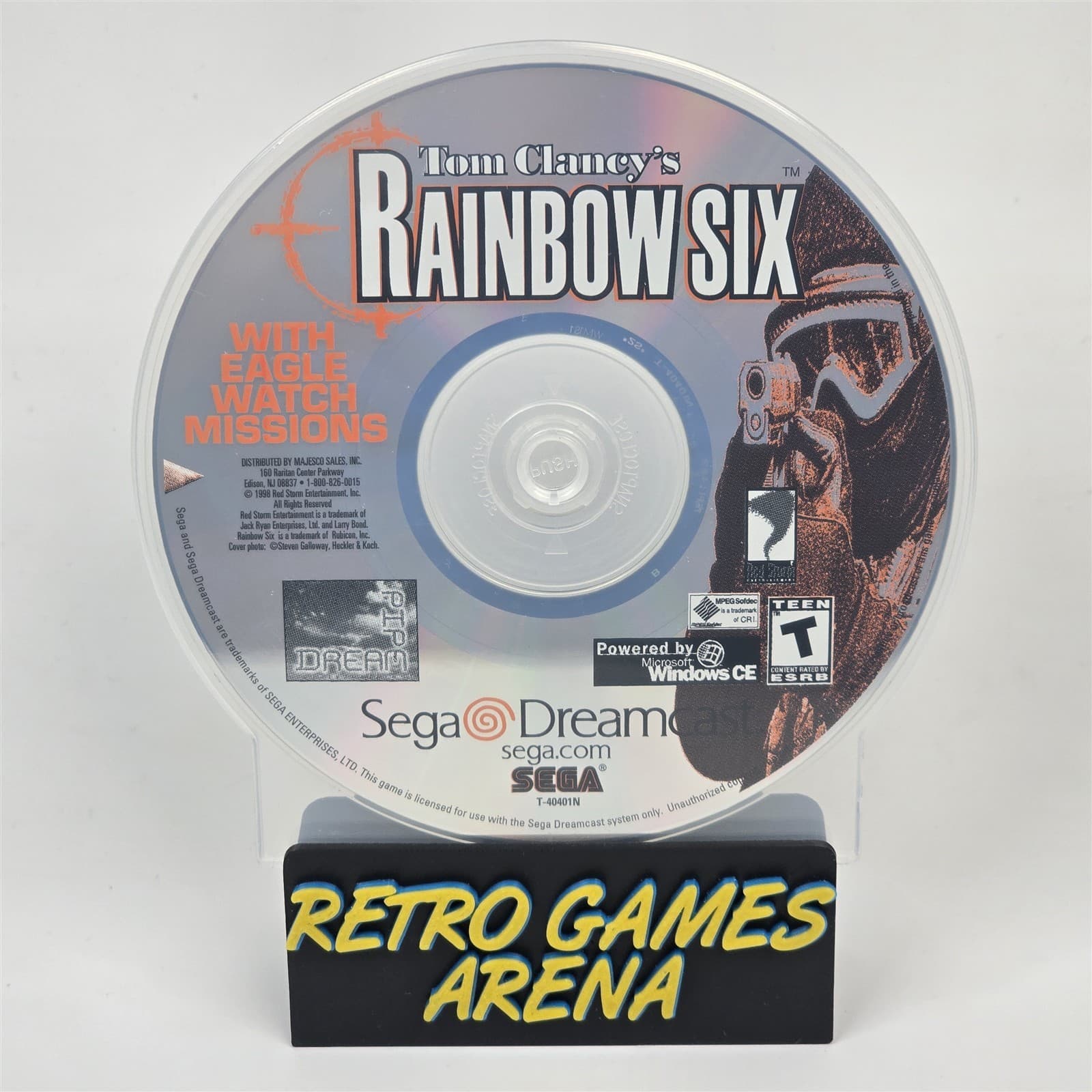 Rainbow Six (Sega Dreamcast) Disc