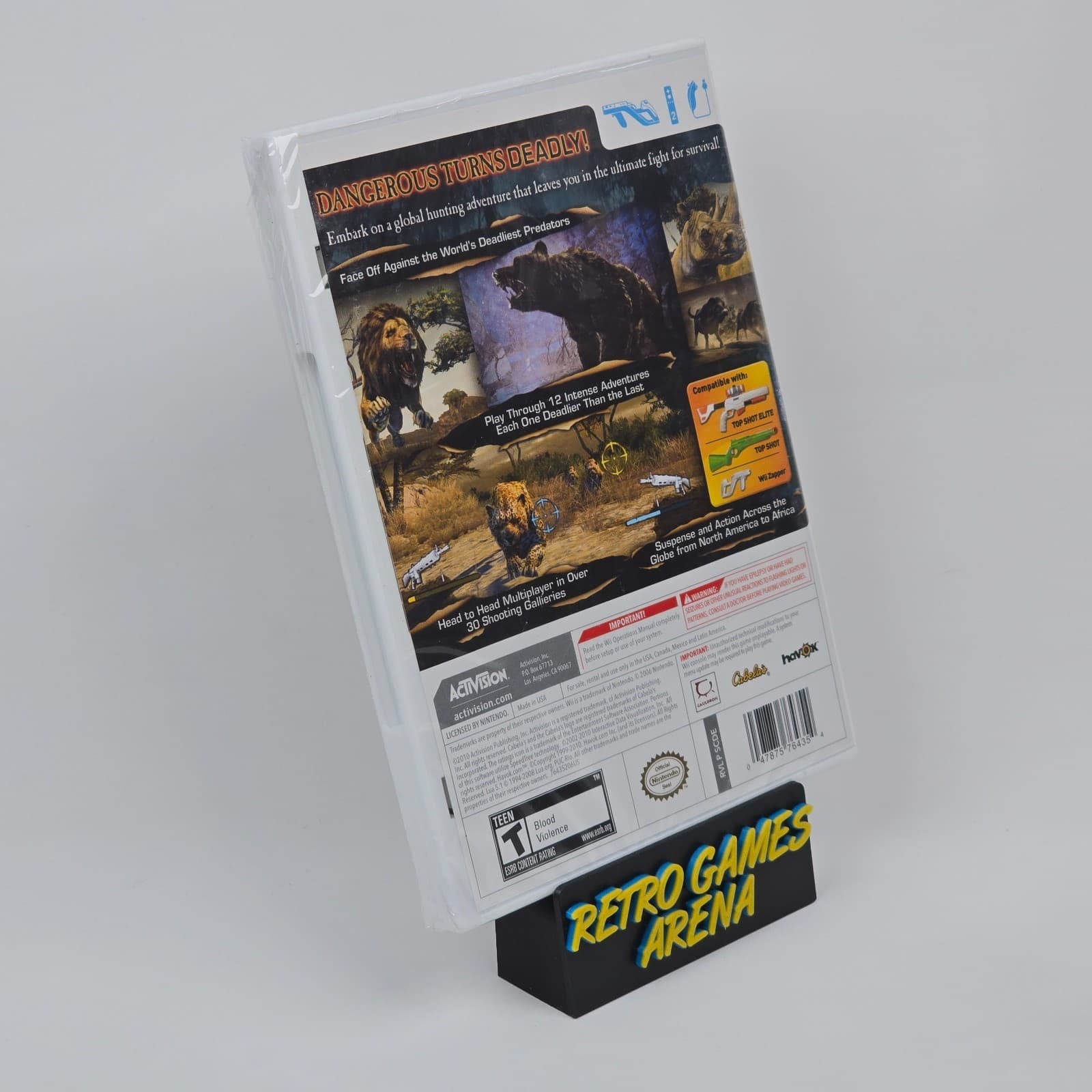 Cabela's Dangerous Hunts 2011 (Nintendo Wii) BRAND NEW FACTORY SEALED - Thumbnail 2