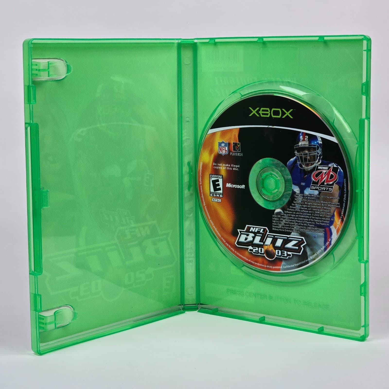 NFL Blitz 2003 (Original Xbox) Case & Disc - Thumbnail 2