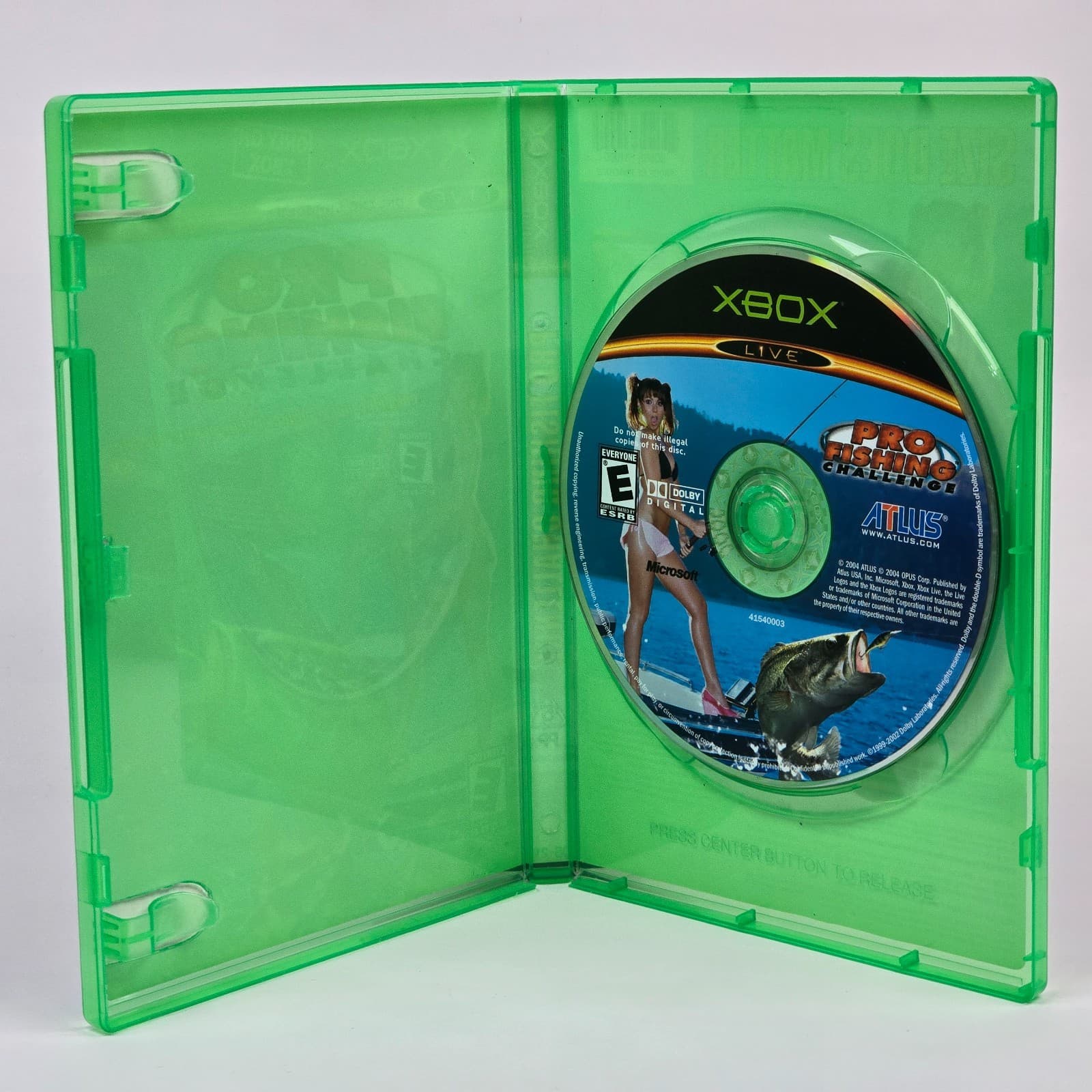 Pro Fishing Challenge (Original Xbox) Case & Disc - Thumbnail 2