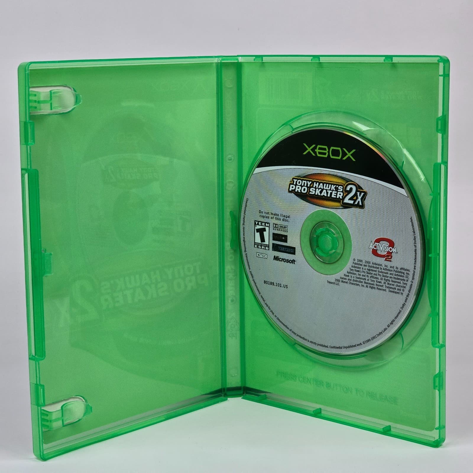 Tony Hawk's Pro Skater 2x (Original Xbox) Case & Disc - Thumbnail 2