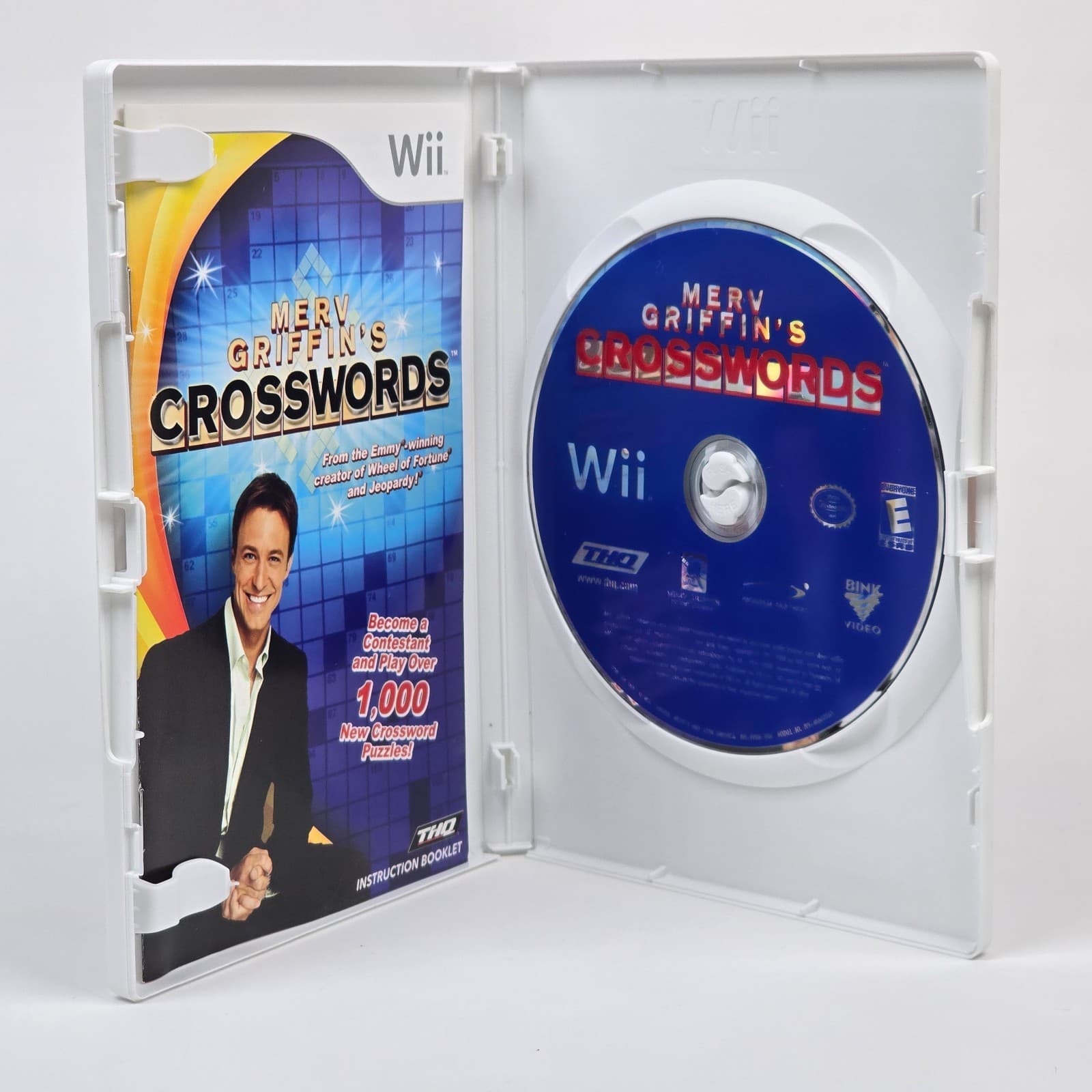 Merv Griffin's Crosswords (Nintendo Wii) CIB COMPLETE - Thumbnail 2