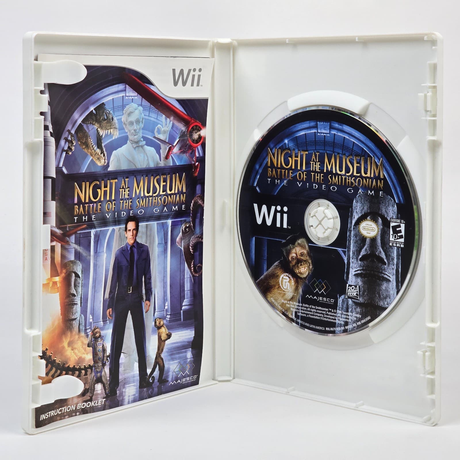 Night at the Museum: Battle of the Smithsonian (Nintendo Wii) CIB COMPLETE - Thumbnail 2