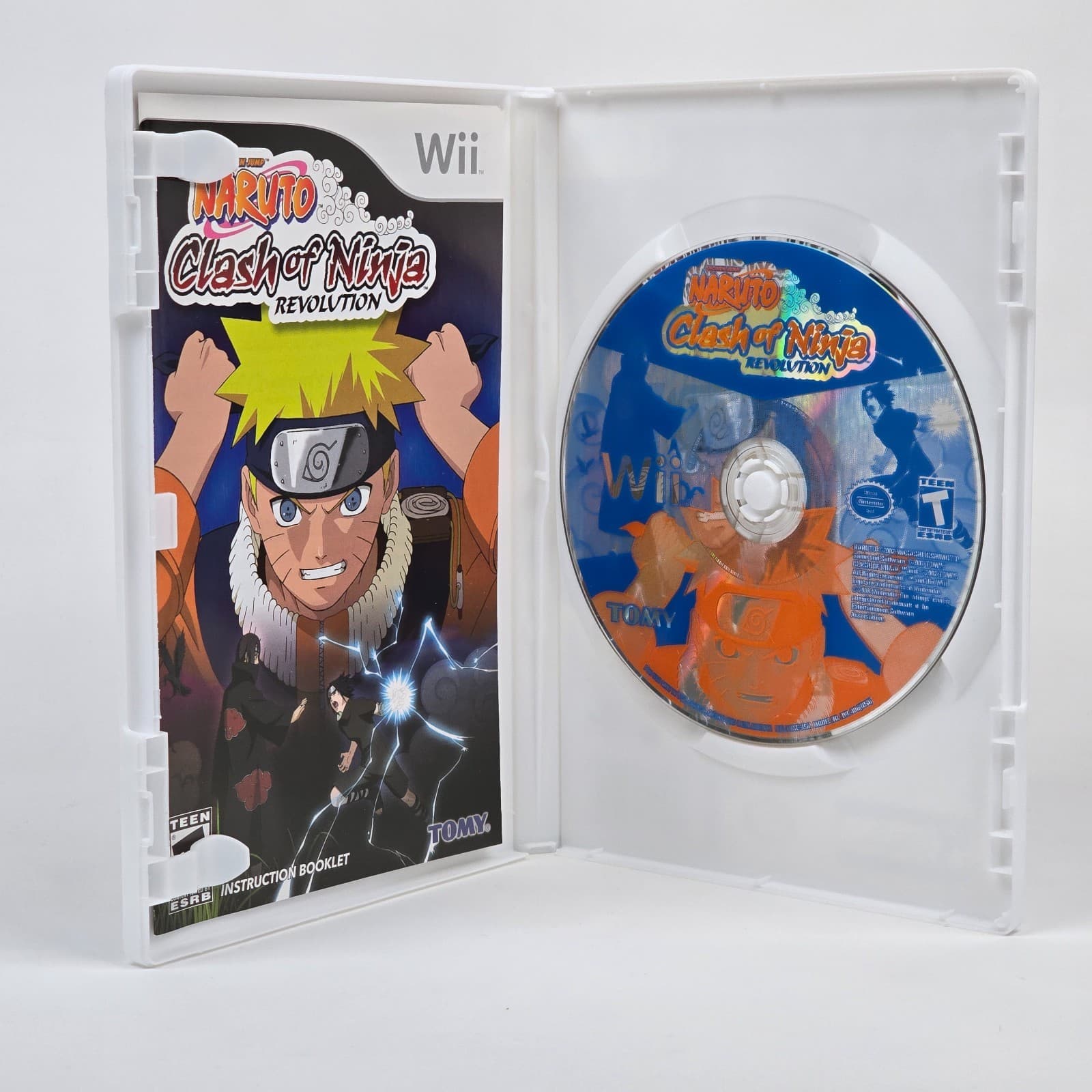 Naruto: Clash of Ninja Revolution (Nintendo Wii) CIB COMPLETE - Thumbnail 2