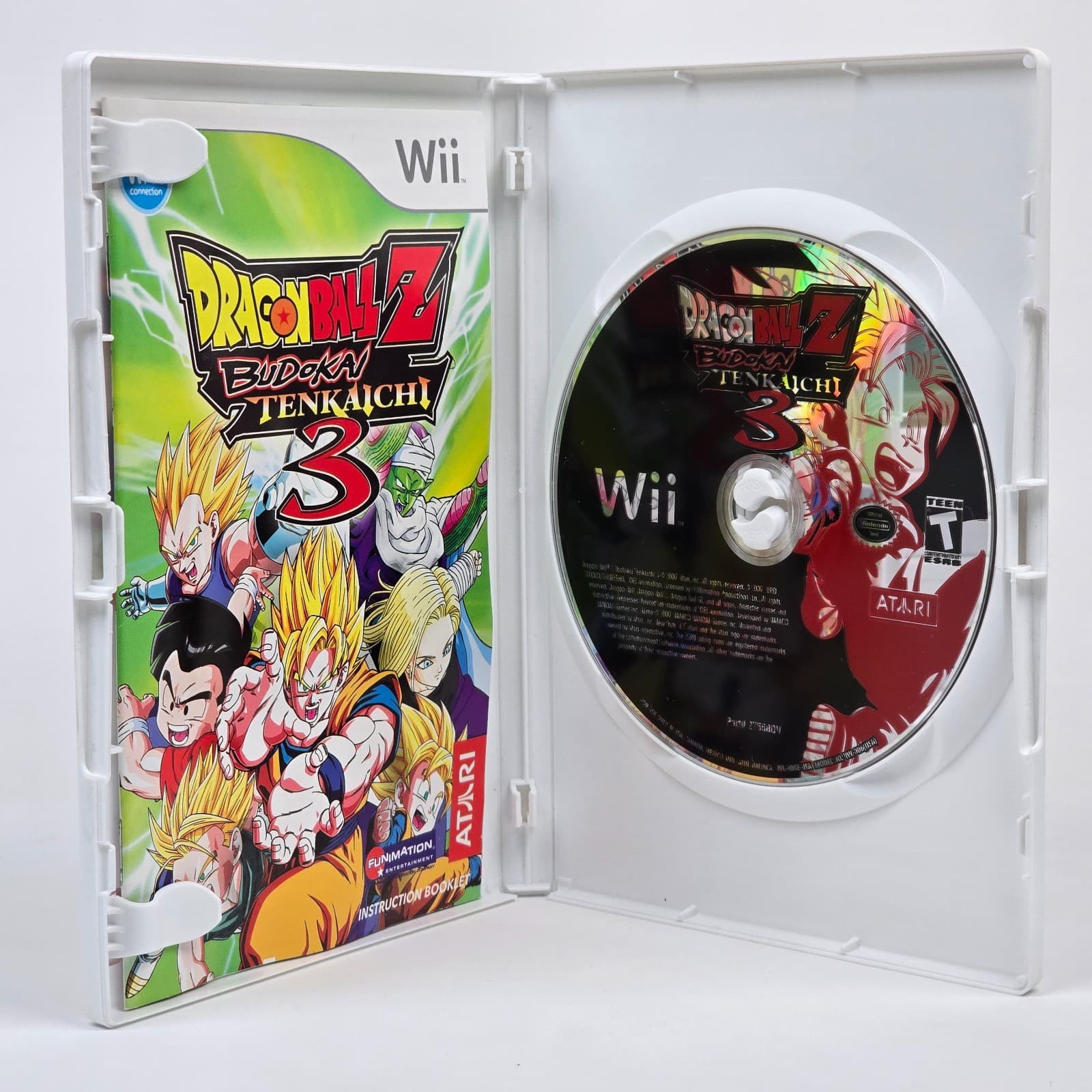 Dragon Ball Z: Budokai Tenkaichi 3 (Nintendo Wii) CIB COMPLETE - Thumbnail 2