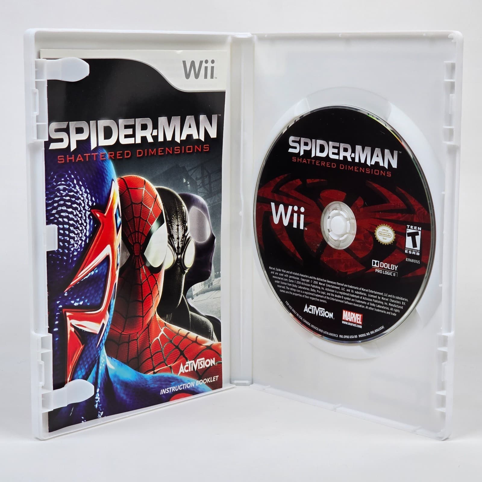 Spider-Man: Shattered Dimensions (Nintendo Wii) CIB COMPLETE - Thumbnail 2