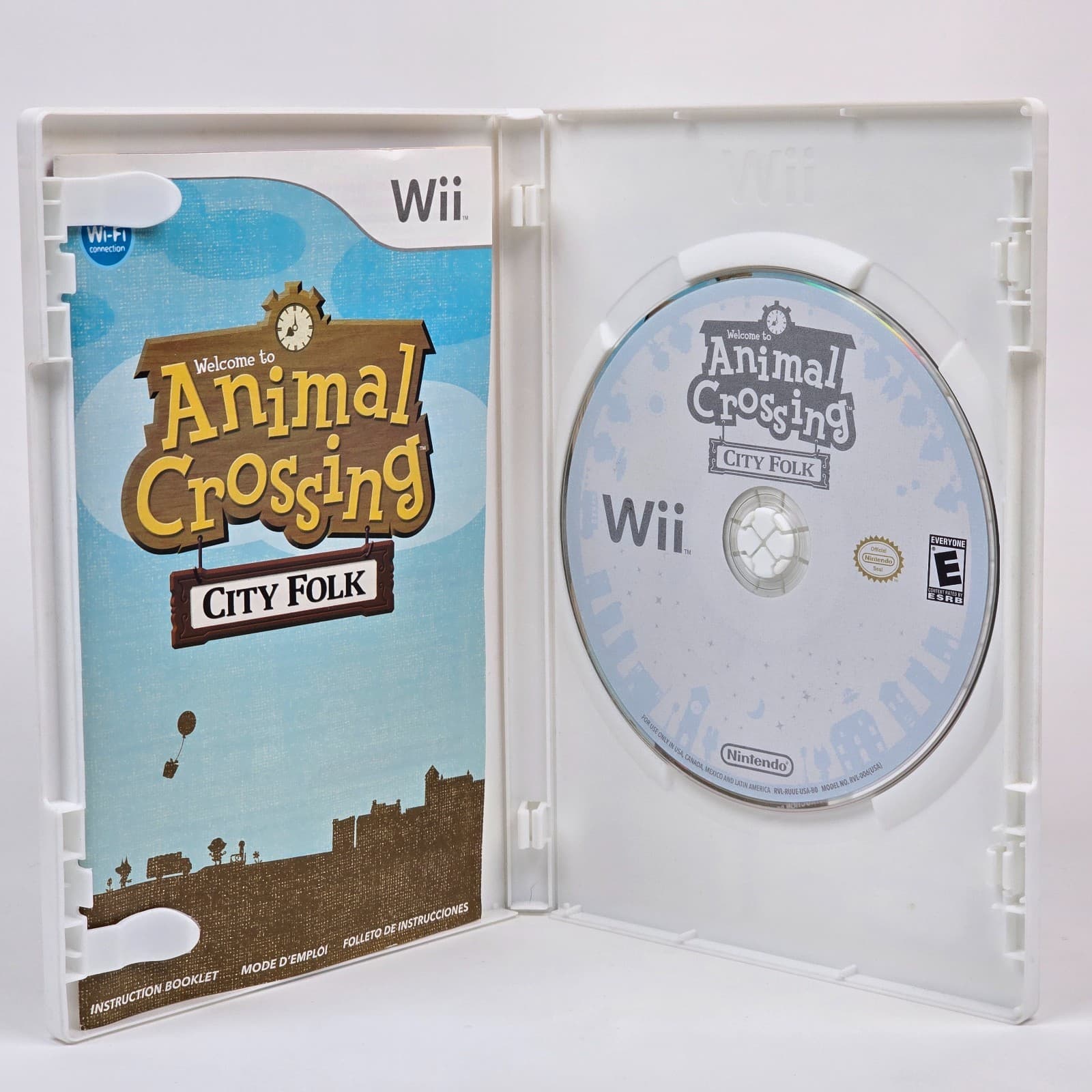 Animal Crossing: City Folk (Nintendo Wii) Selects CIB COMPLETE - Thumbnail 2