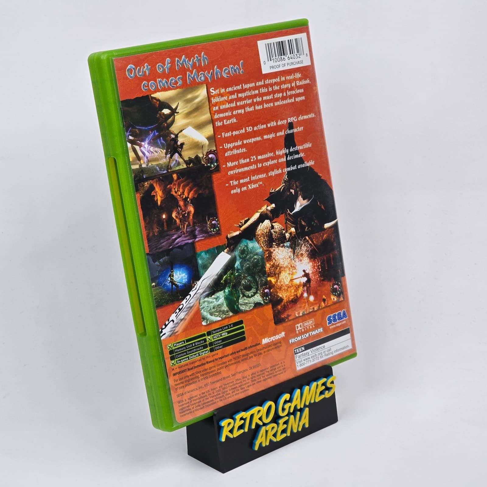 💿 REFURBISHED Otogi: Myth of Demons (Original Xbox) CIB COMPLETE 💿 - Thumbnail 4