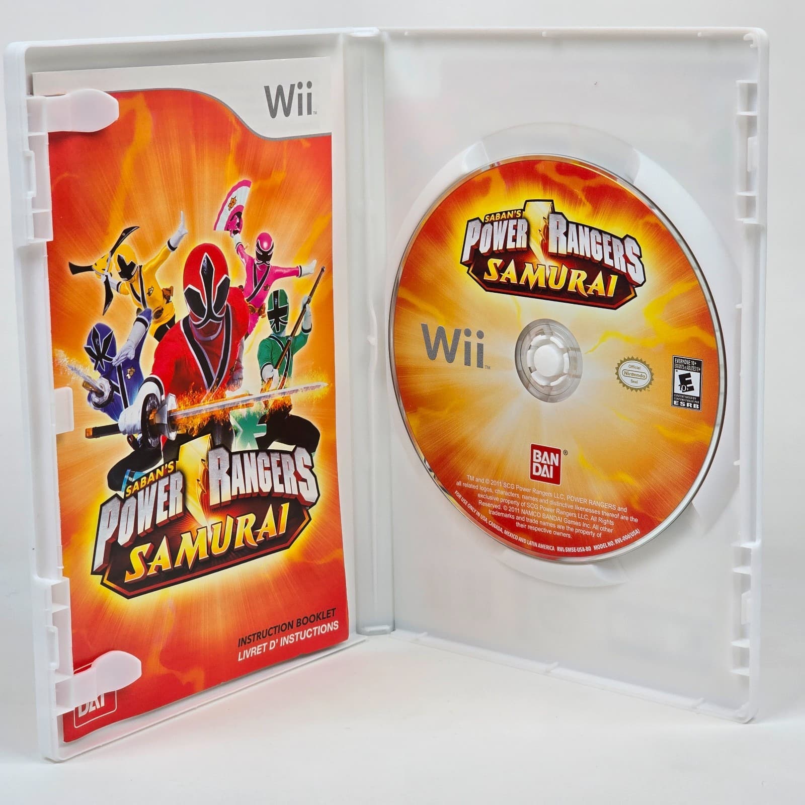 Power Rangers: Samurai (Nintendo Wii) CIB COMPLETE - Thumbnail 2
