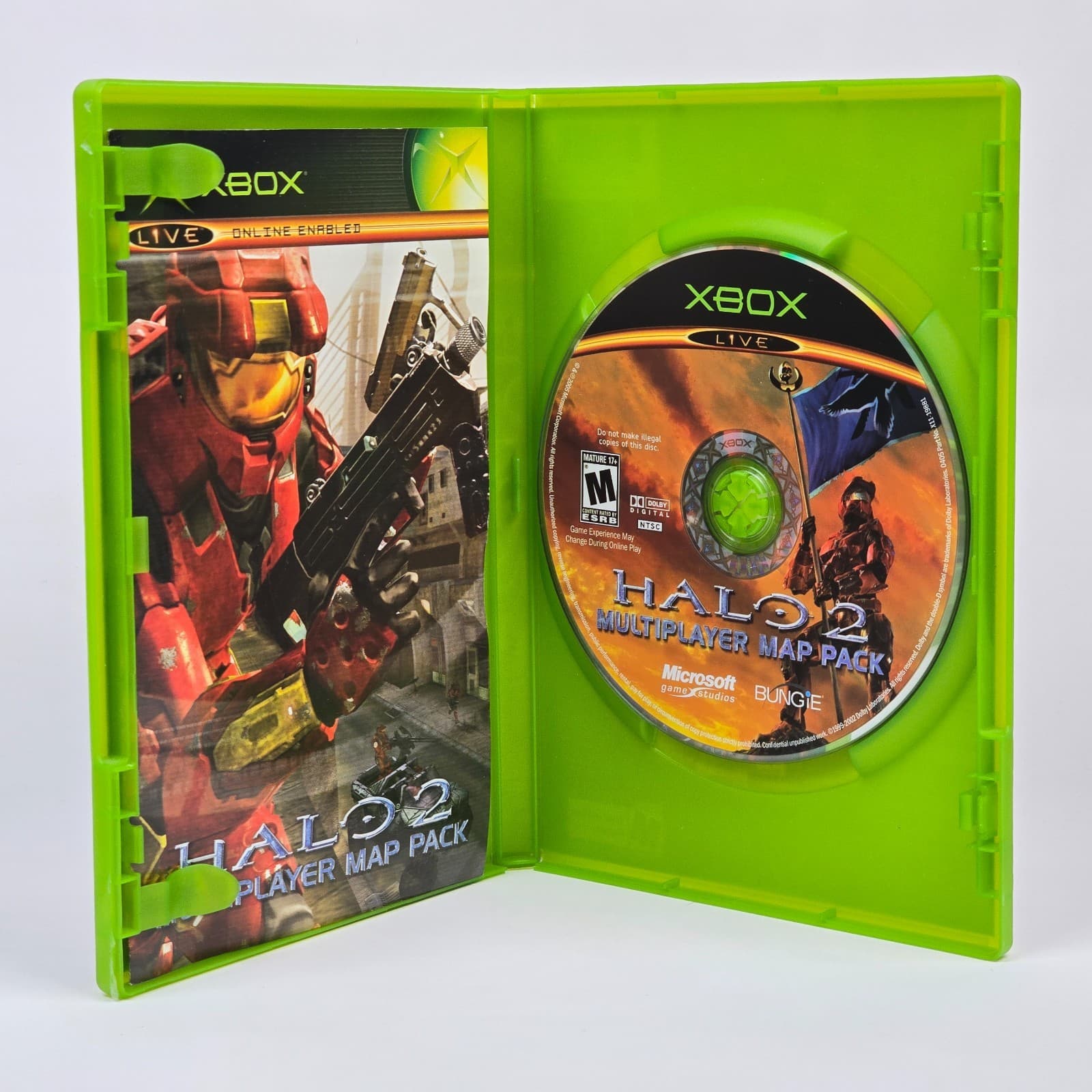 💿 REFURBISHED Halo 2: Multiplayer Map Pack (Original Xbox) CIB COMPLETE 💿 - Thumbnail 2