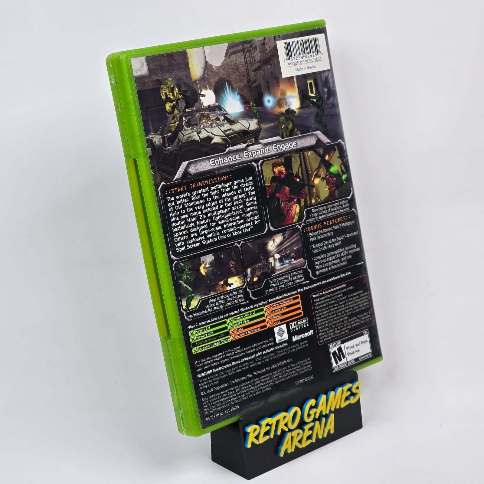 💿 REFURBISHED Halo 2: Multiplayer Map Pack (Original Xbox) CIB COMPLETE 💿 - Thumbnail 4