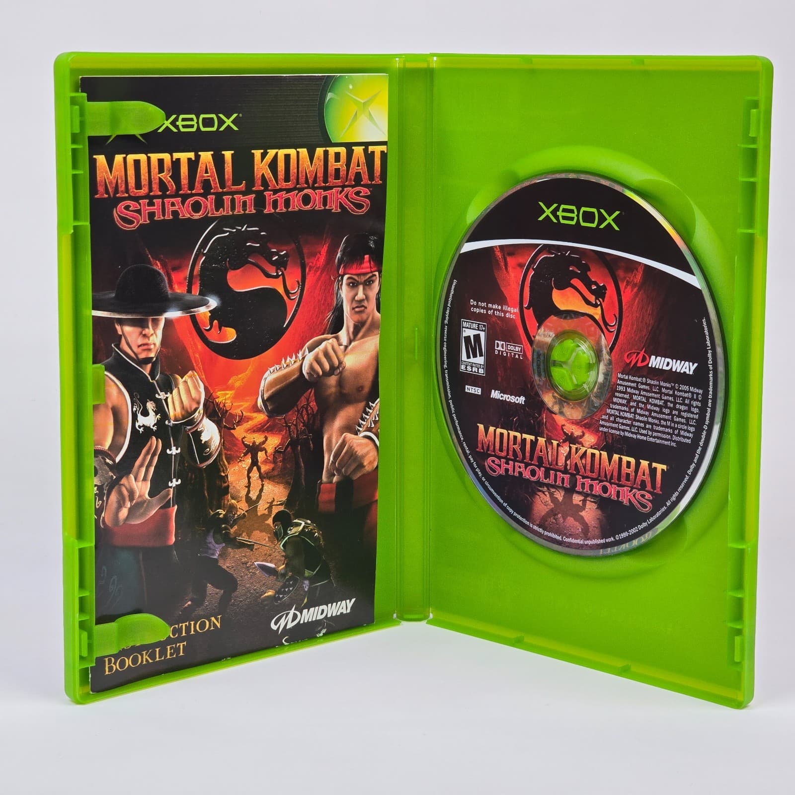💿REFURBISHED Mortal Kombat: Shaolin Monks (Original Xbox) CIB COMPLETE💿 - Thumbnail 2