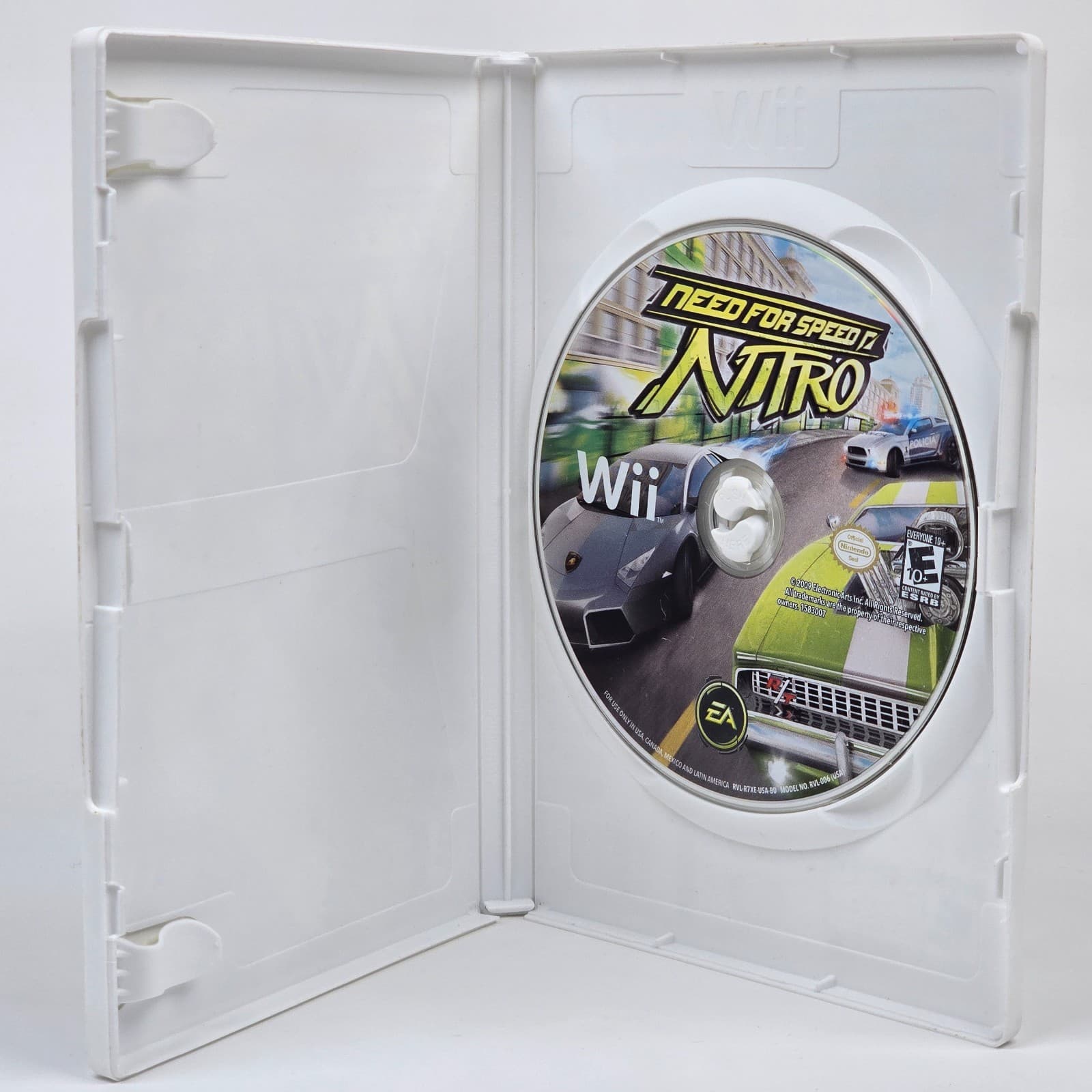 Need for Speed: Nitro (Nintendo Wii) Case & Disc - Thumbnail 2