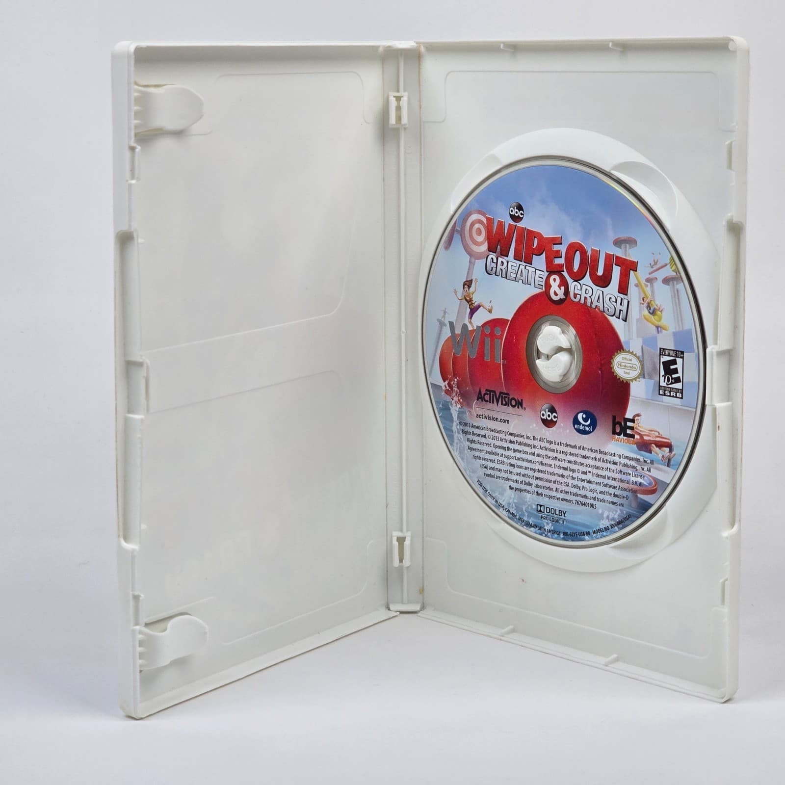 Wipeout: Create & Crash (Nintendo Wii) Case & Disc - Thumbnail 2
