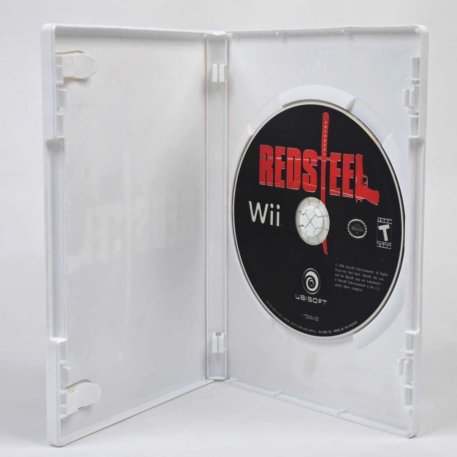 Red Steel Redsteel (Nintendo Wii) Case & Disc - Thumbnail 2