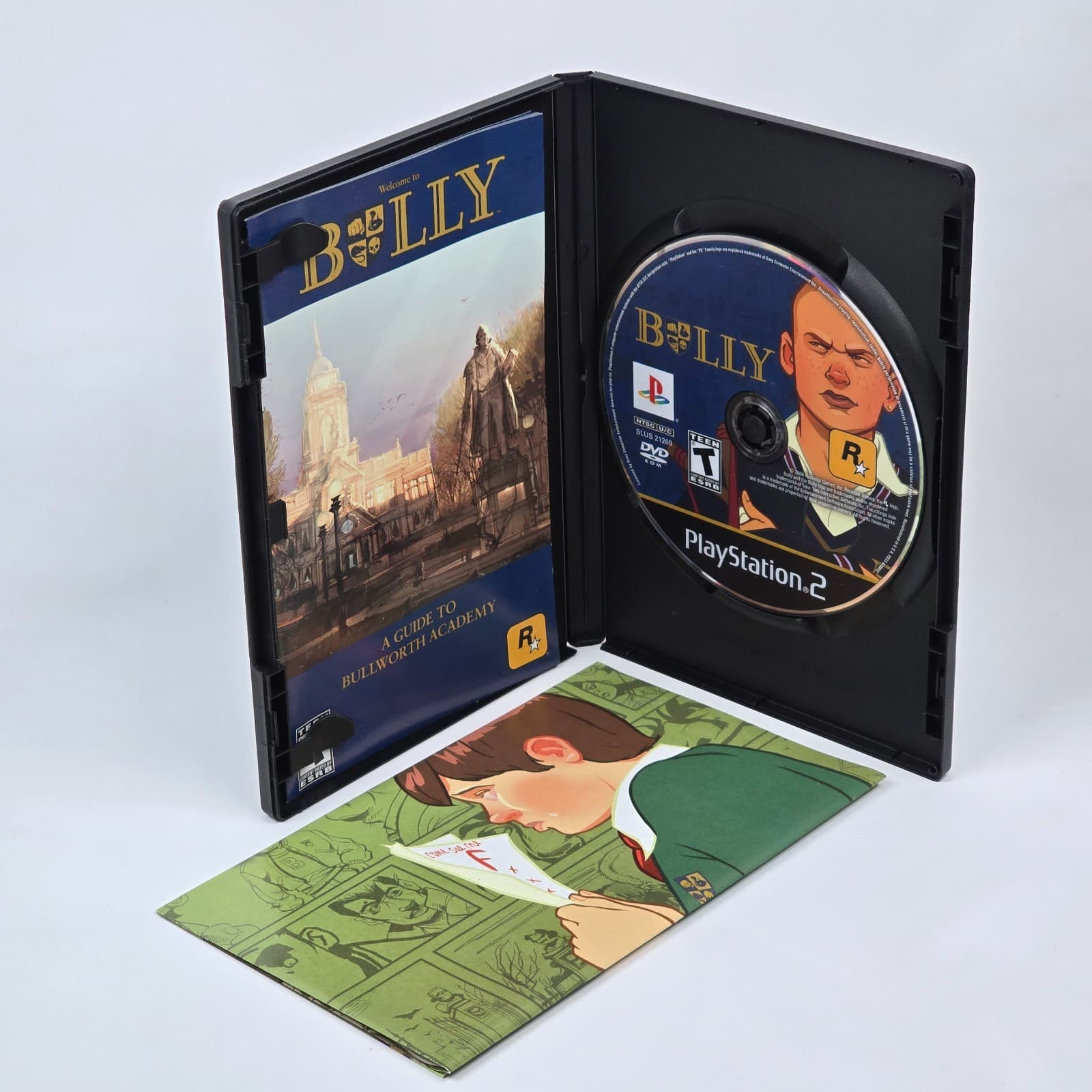 💿REFURBISHED Bully (PlayStation 2 PS2) Black Label CIB COMPLETE with MAP💿 - Thumbnail 2