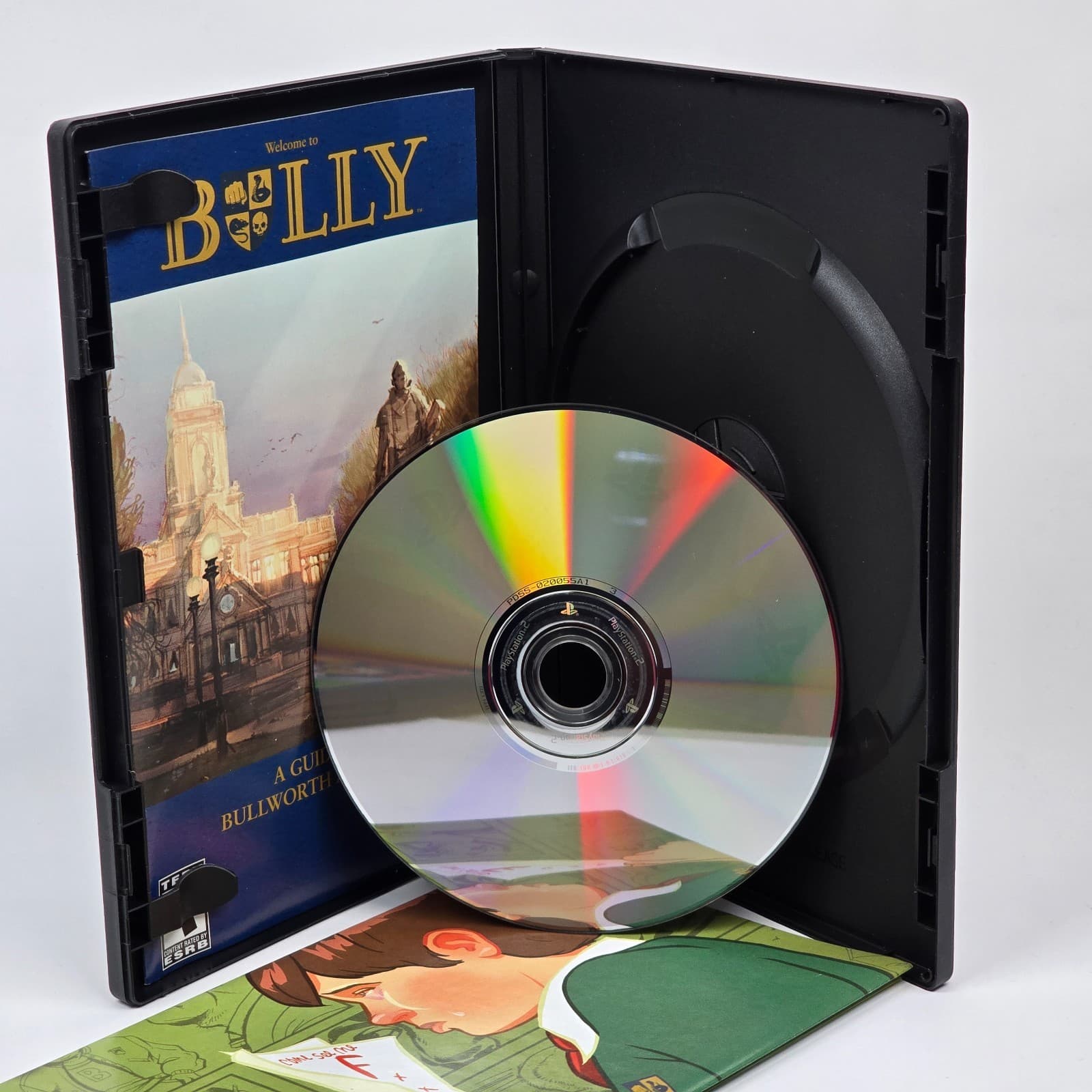 💿REFURBISHED Bully (PlayStation 2 PS2) Black Label CIB COMPLETE with MAP💿 - Thumbnail 3