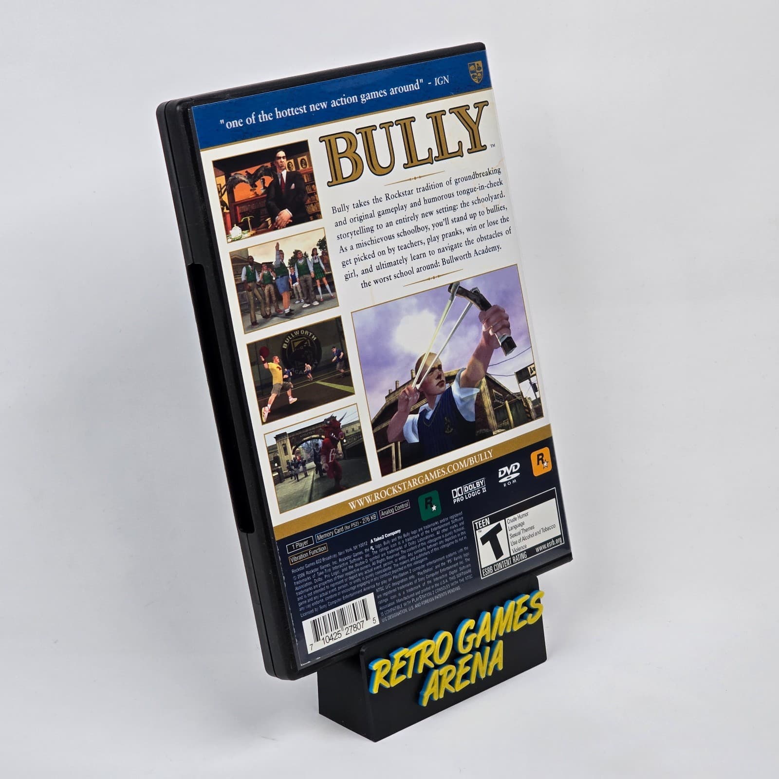 💿REFURBISHED Bully (PlayStation 2 PS2) Black Label CIB COMPLETE with MAP💿 - Thumbnail 4