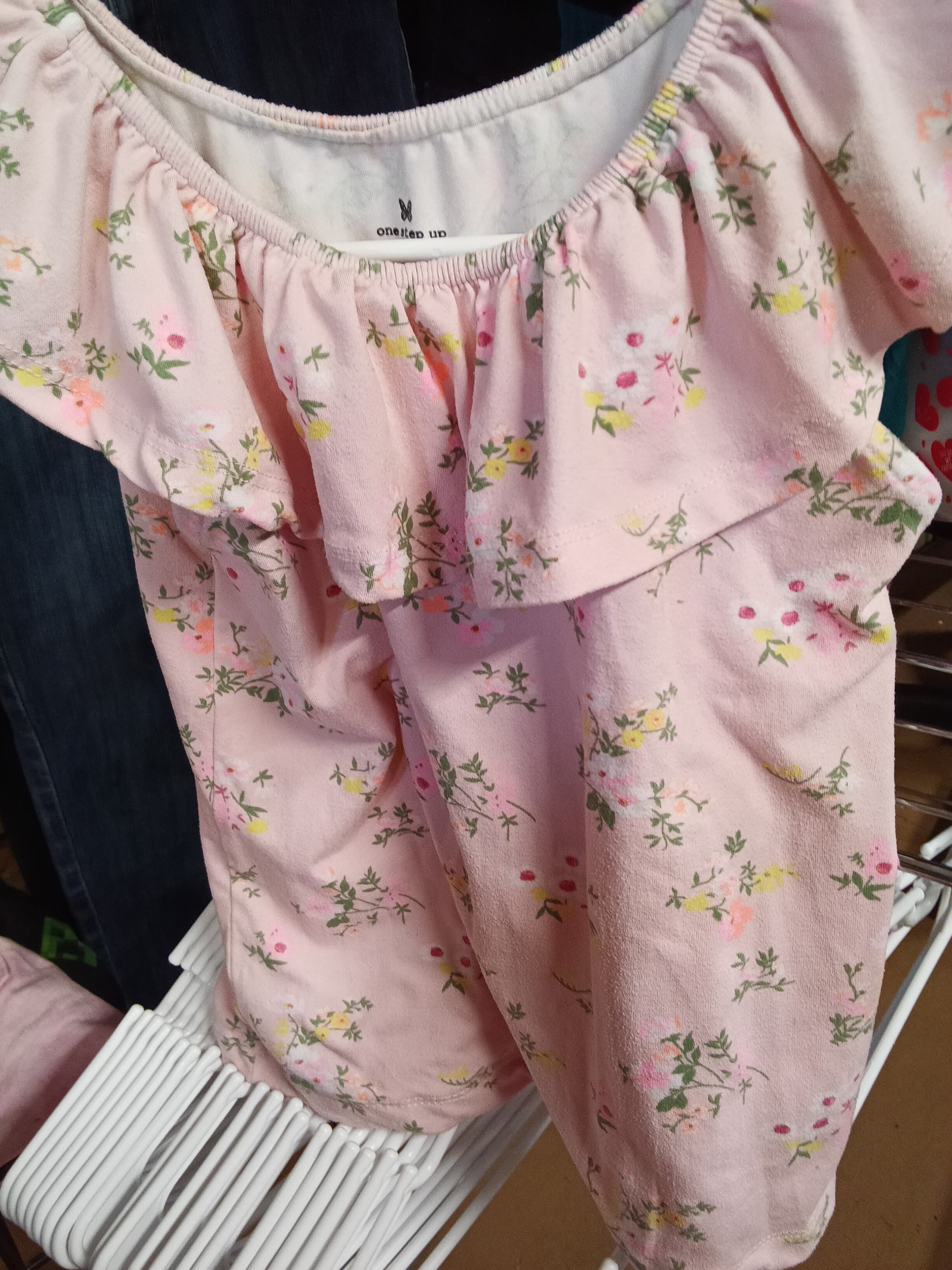One Step Up Floral Off-Shoulder Dress M (10/12) - Thumbnail 2