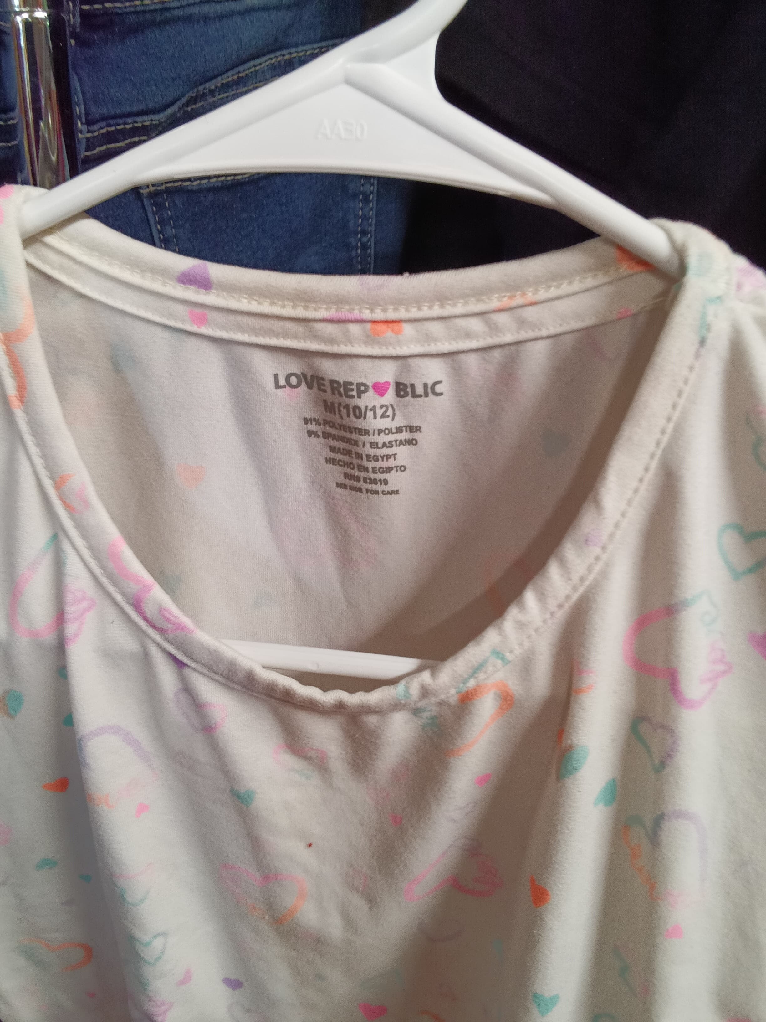 Love Republic Girls' Heart Print Top & Shorts Set M(10/12) - Thumbnail 3