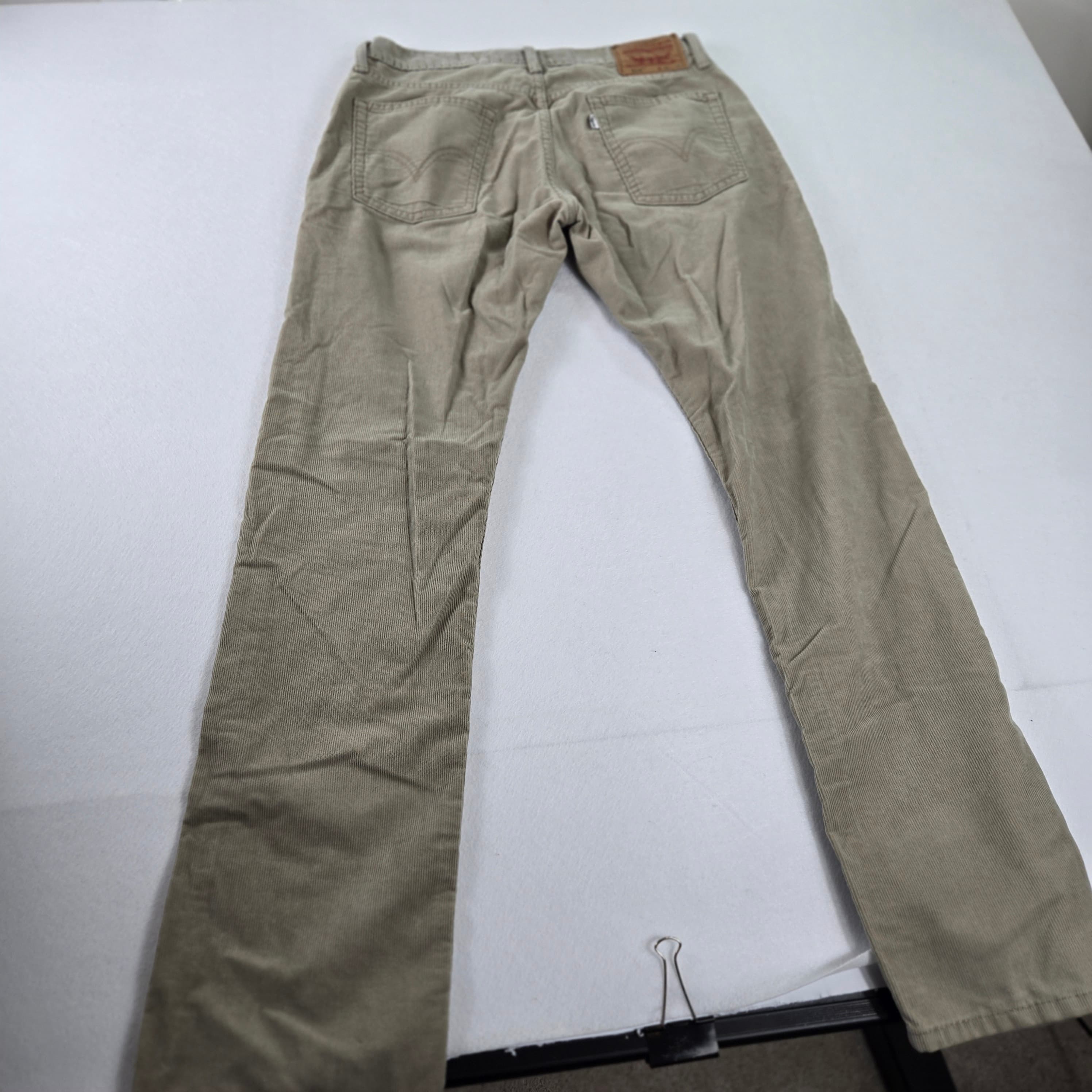 Levi's 514 Slim Straight Jeans Beige W32 L32 - Thumbnail 13