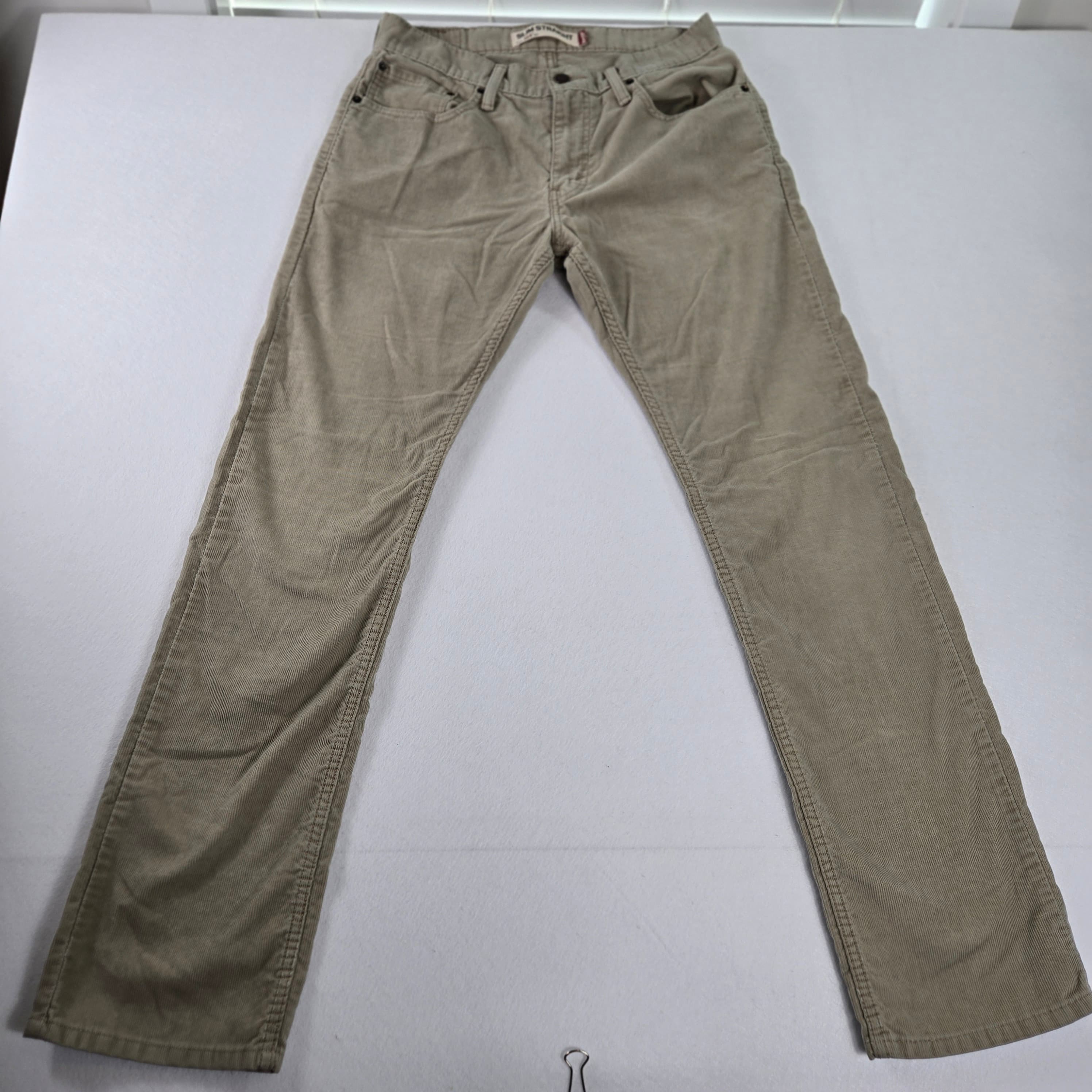 Levi's 514 Slim Straight Jeans Beige W32 L32