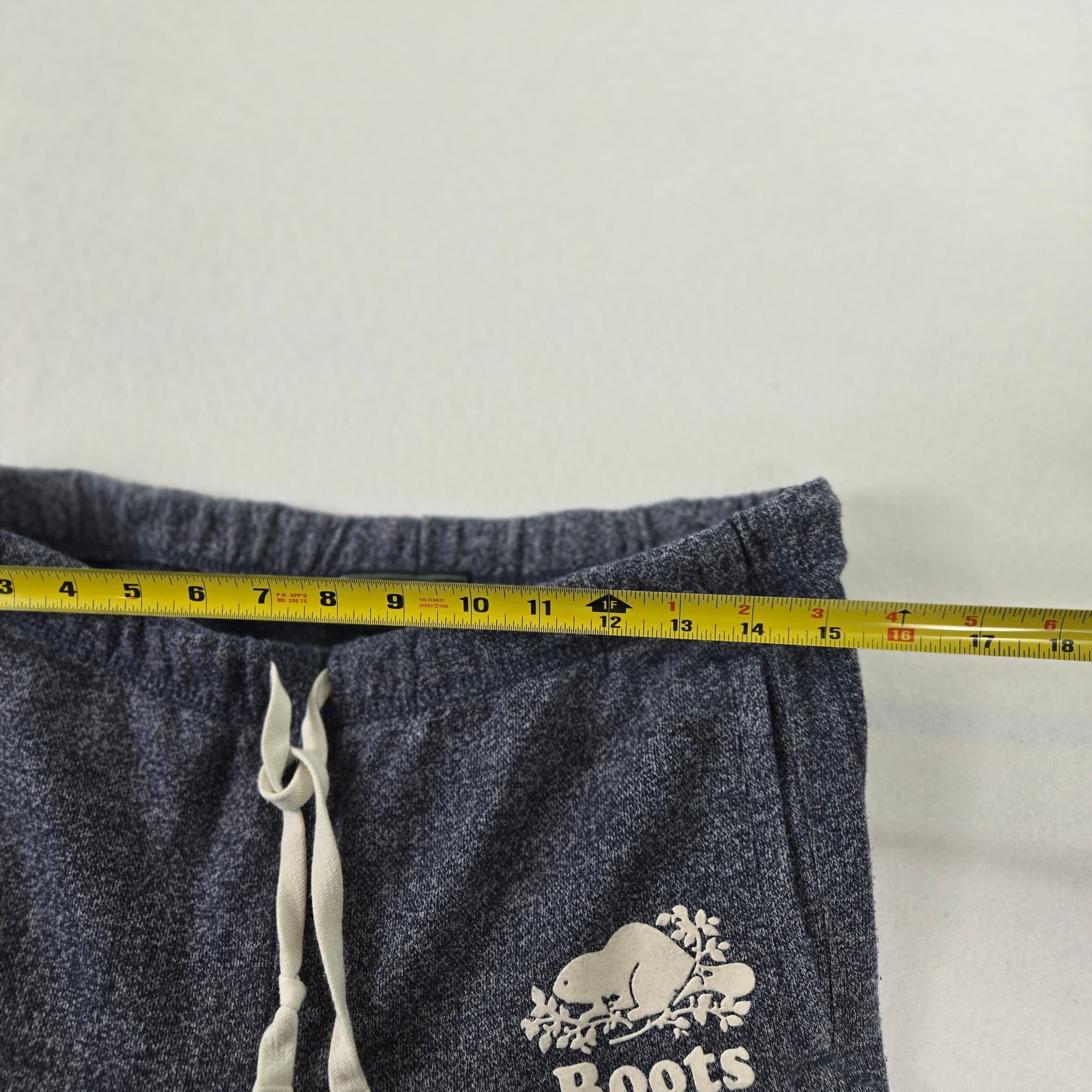 Roots Men's Sweatpants Blue Heather Size XS - Thumbnail 2