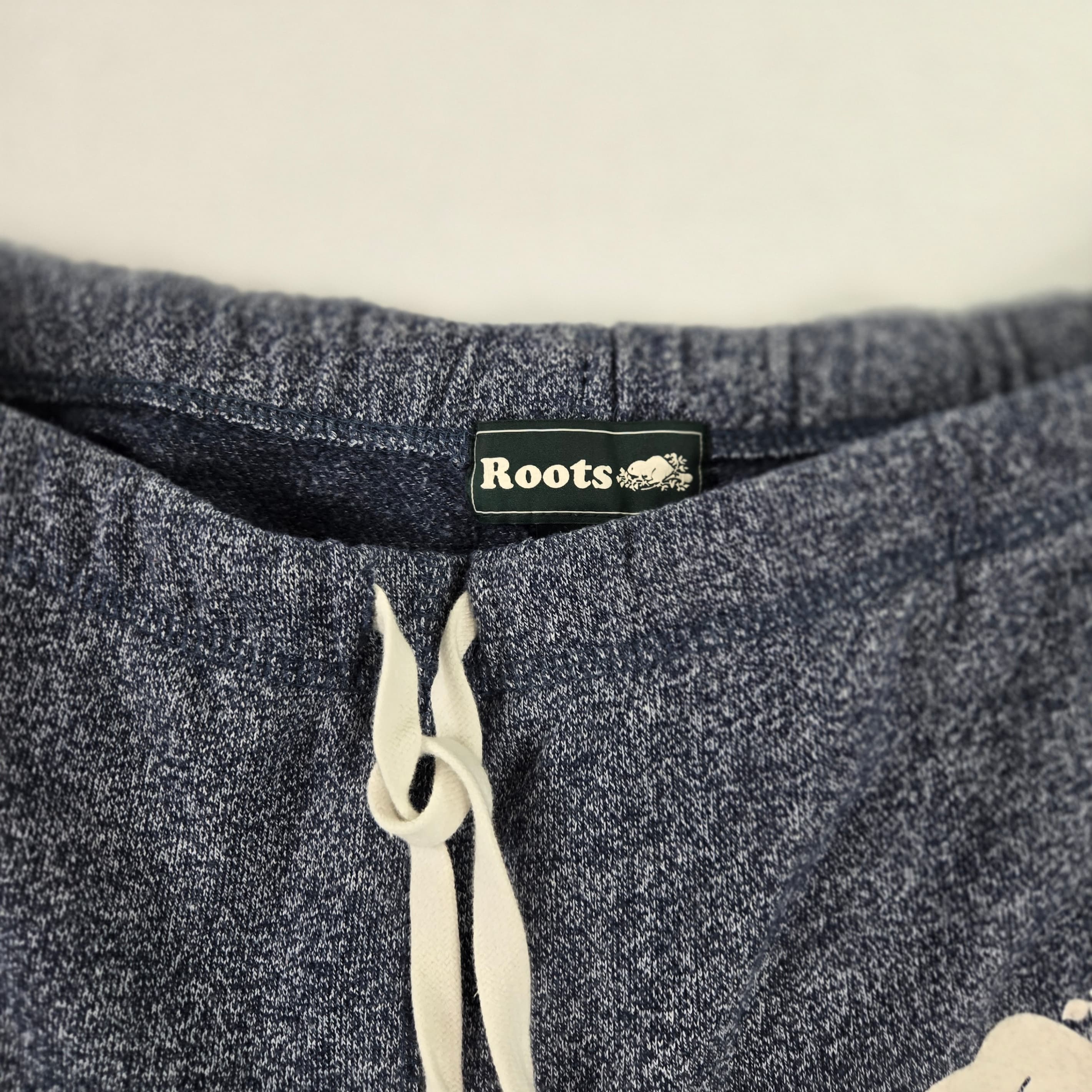 Roots Men's Sweatpants Blue Heather Size XS - Thumbnail 3