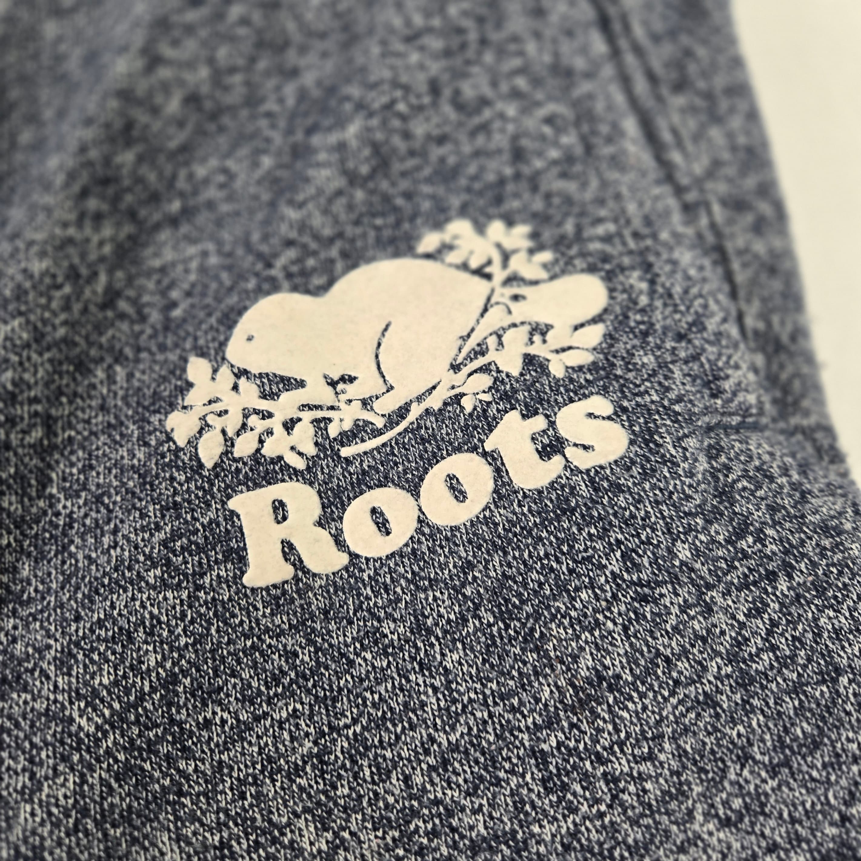 Roots Men's Sweatpants Blue Heather Size XS - Thumbnail 5