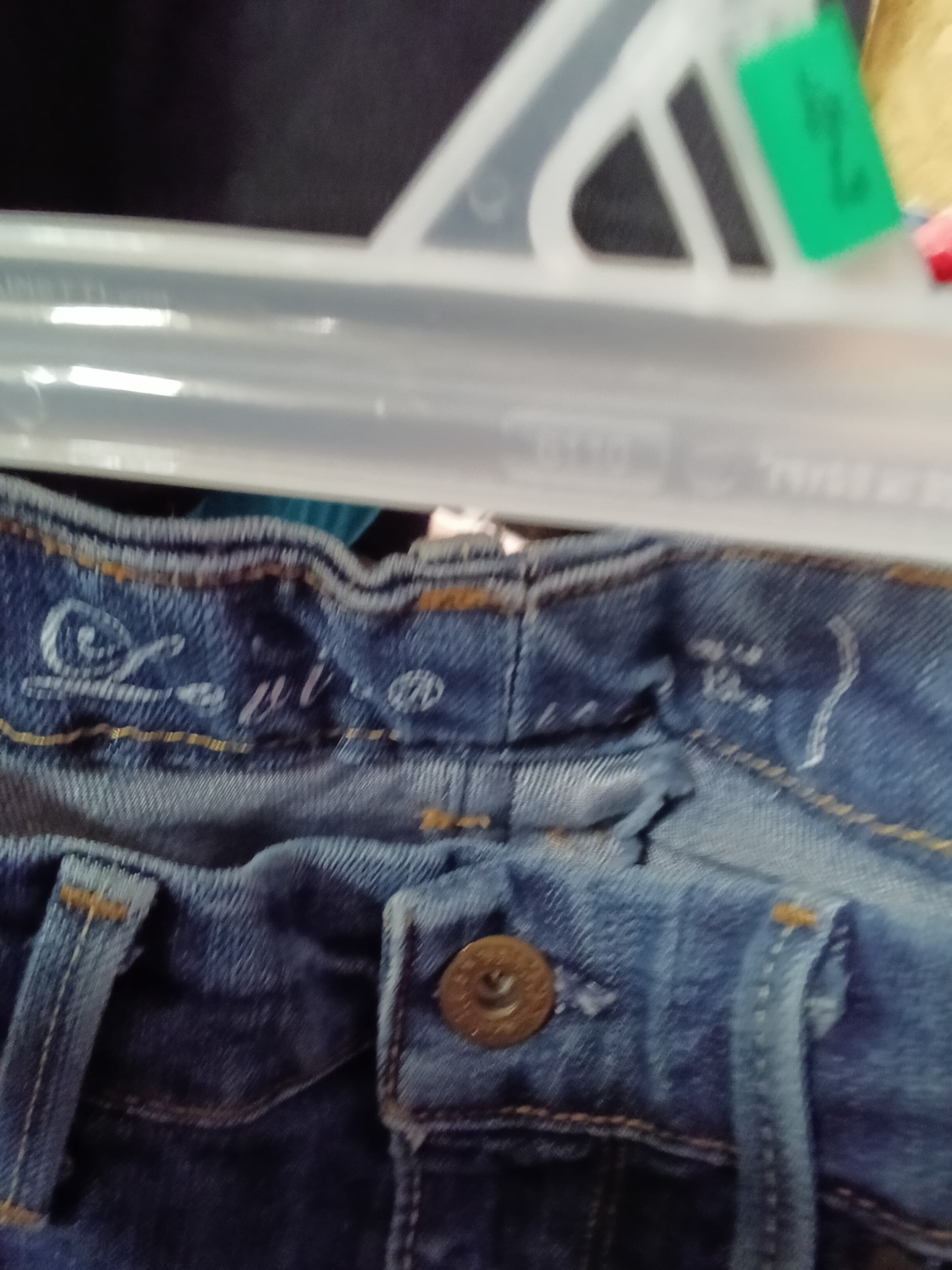 Levi's Women's Blue Denim Jeans - Thumbnail 2