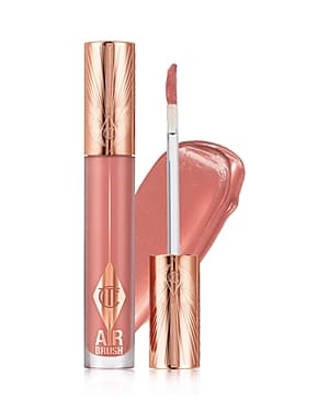 37 MSRP Charlotte Tilbury Airbrush Flawless Lip Blur in Pillow Talk Blur - Pink