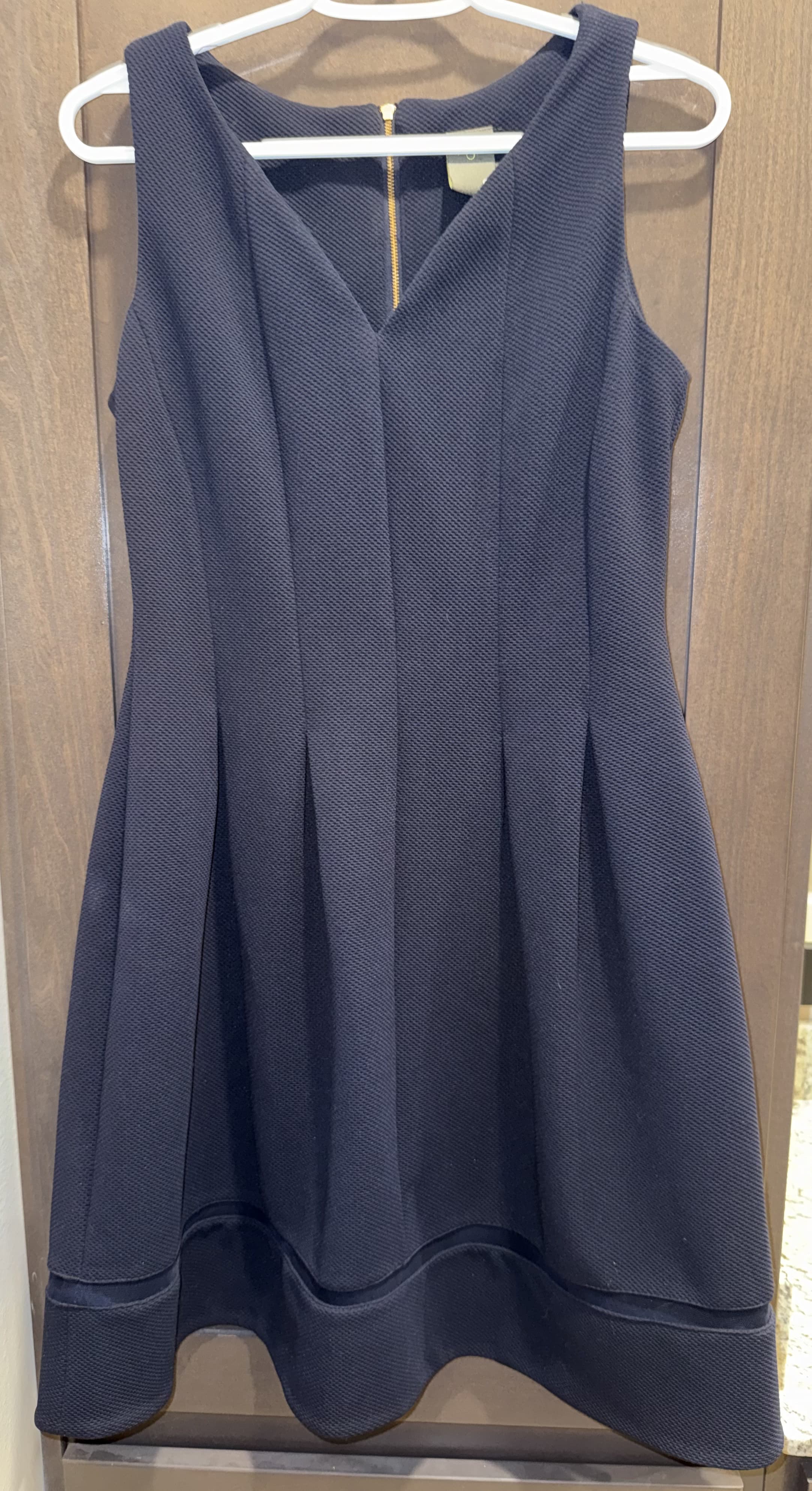 Taylor Navy Sleeveless Dress