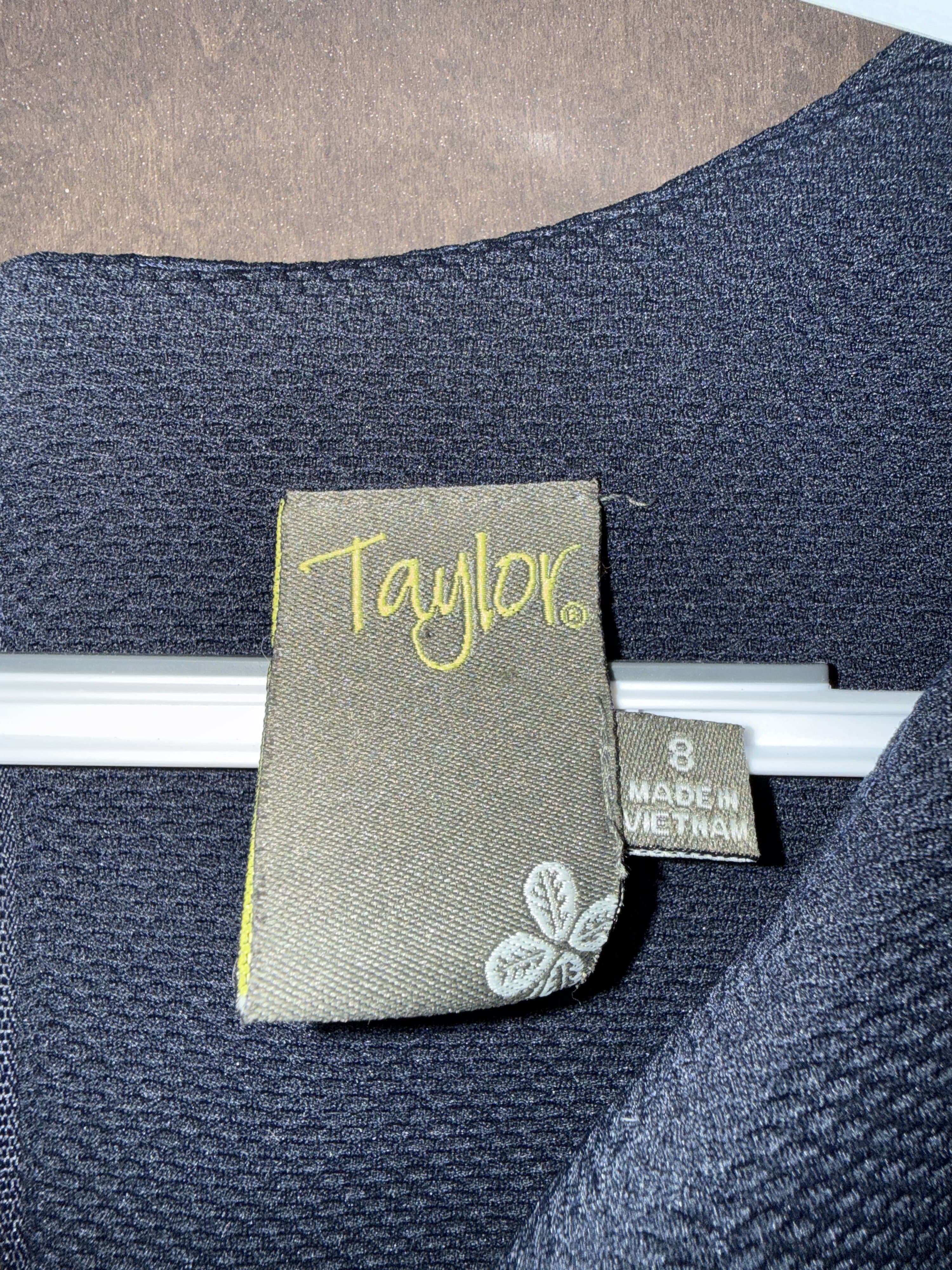 Taylor Navy Sleeveless Dress - Thumbnail 3