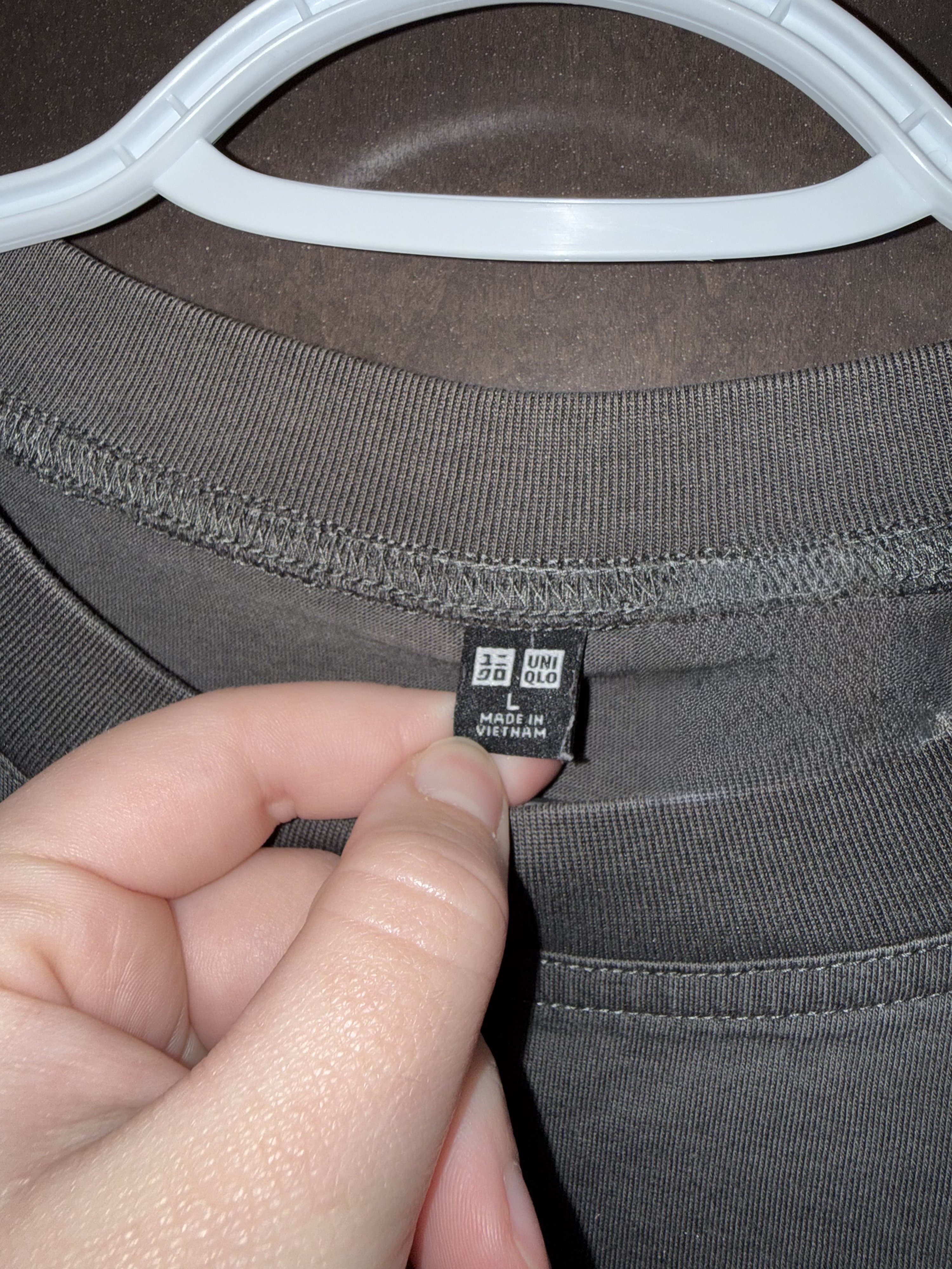 UNIQLO Grey T-Shirt Dress - Thumbnail 3
