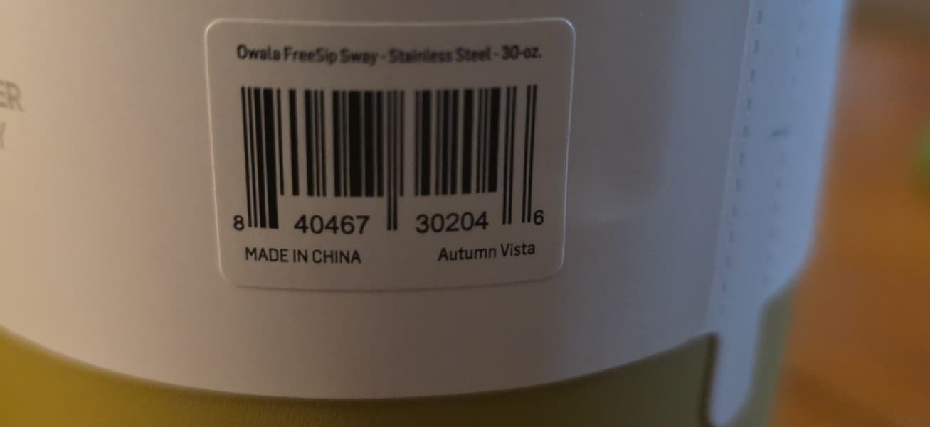 Owala 30 oz freesip sway stainless steep in autumn Vista - Thumbnail 2
