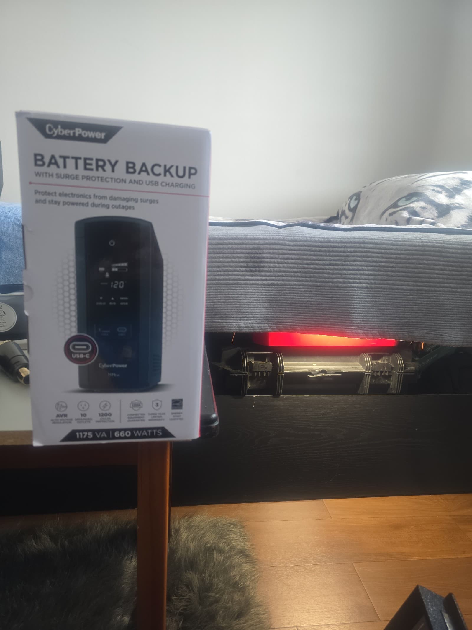 Cyber power battery backup 660 watt