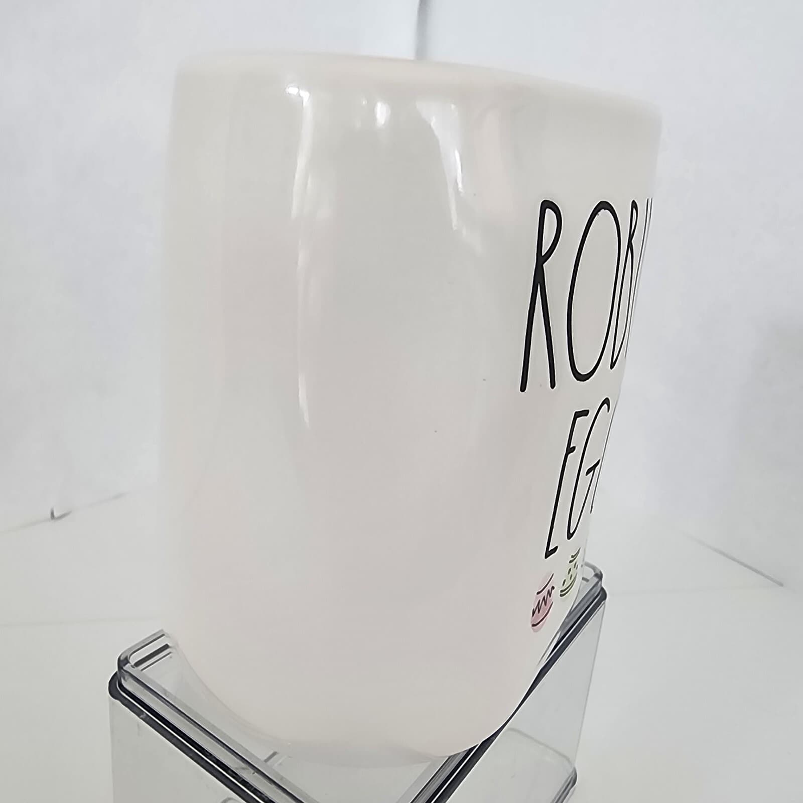 Rae Dunn Artisan collection by Magenta -181- Robin's Egg Mug 20 oz Blue Interior - Thumbnail 7