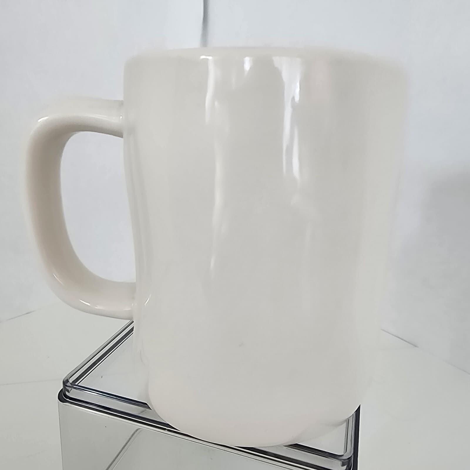Rae Dunn Artisan collection by Magenta -181- Robin's Egg Mug 20 oz Blue Interior - Thumbnail 6