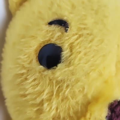 Vintage 60’s Vintage Plush Stuffed Winnie the Pooh Missing Mouth Needs a Home - Thumbnail 15