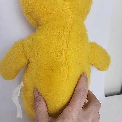 Vintage 60’s Vintage Plush Stuffed Winnie the Pooh Missing Mouth Needs a Home - Thumbnail 8