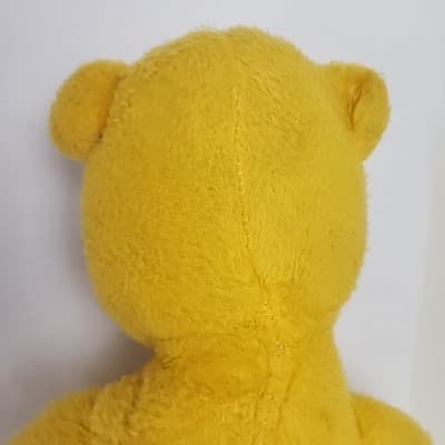 Vintage 60’s Vintage Plush Stuffed Winnie the Pooh Missing Mouth Needs a Home - Thumbnail 7